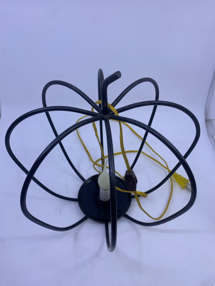 IRON APPLE SHAPED LANTERN.
