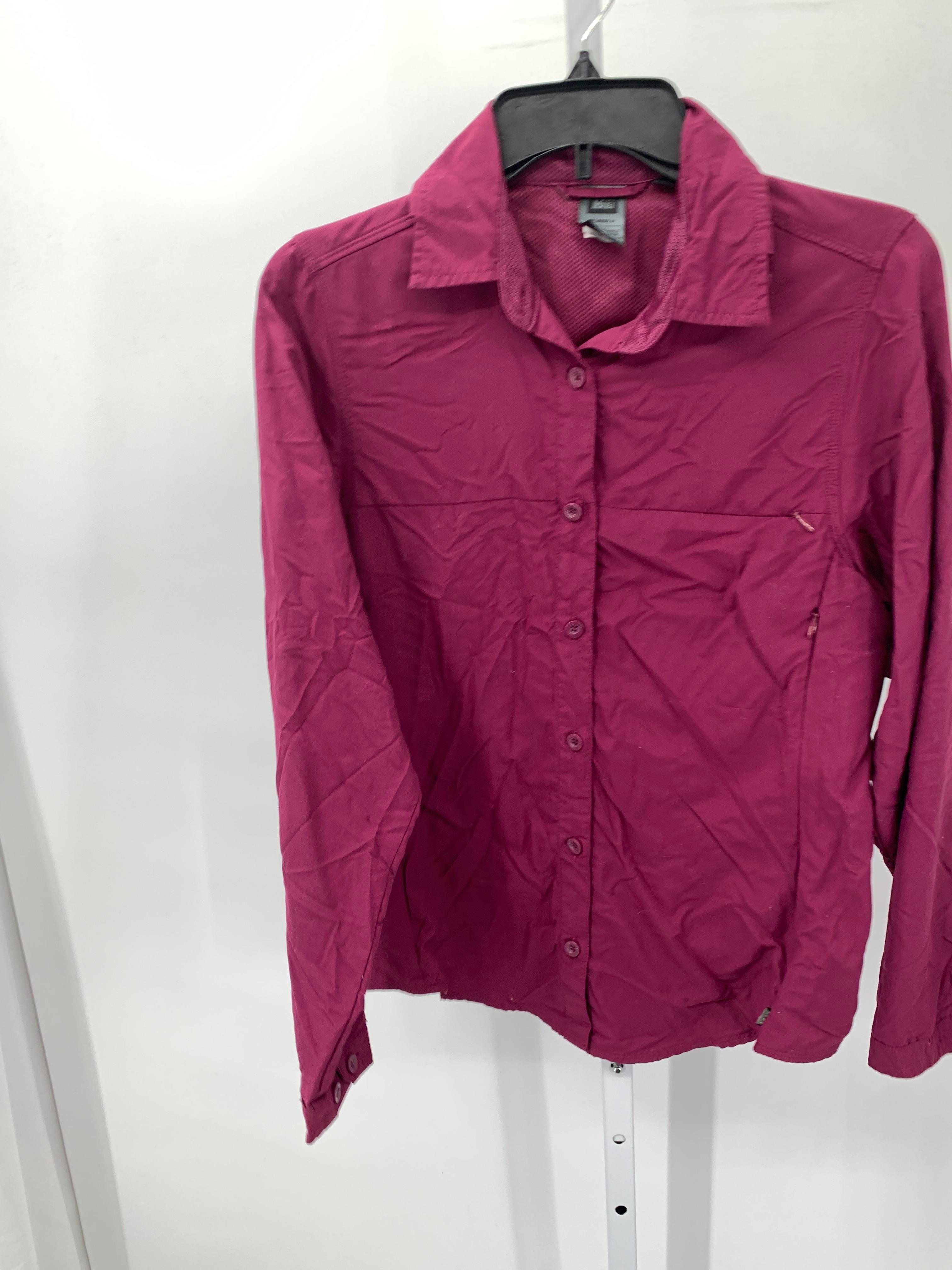 REI Size Medium Misses Long Sleeve Shirt