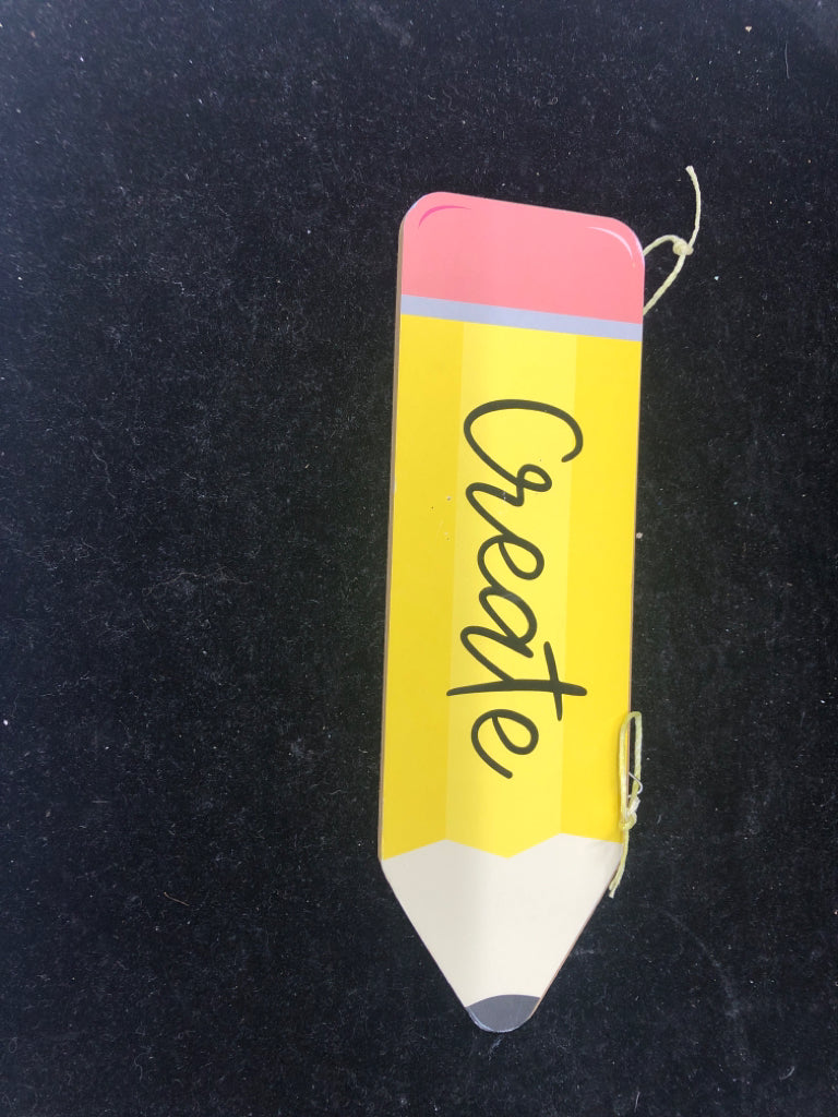 CREATE PENICL SIGN.