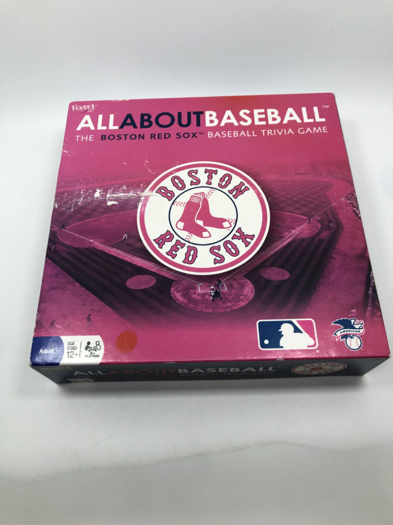 NIB ALL ABOUT BASEBALL TRIVIA GAME.
