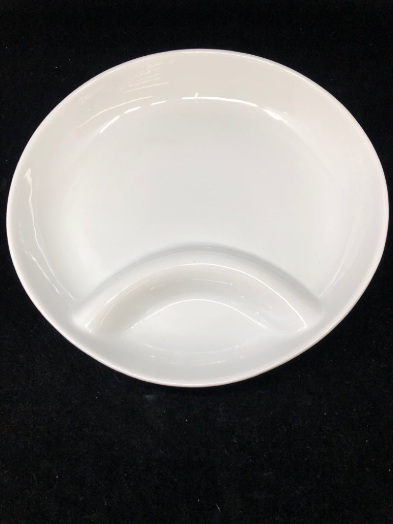 BISTRO WHITE SERVING PLATE.