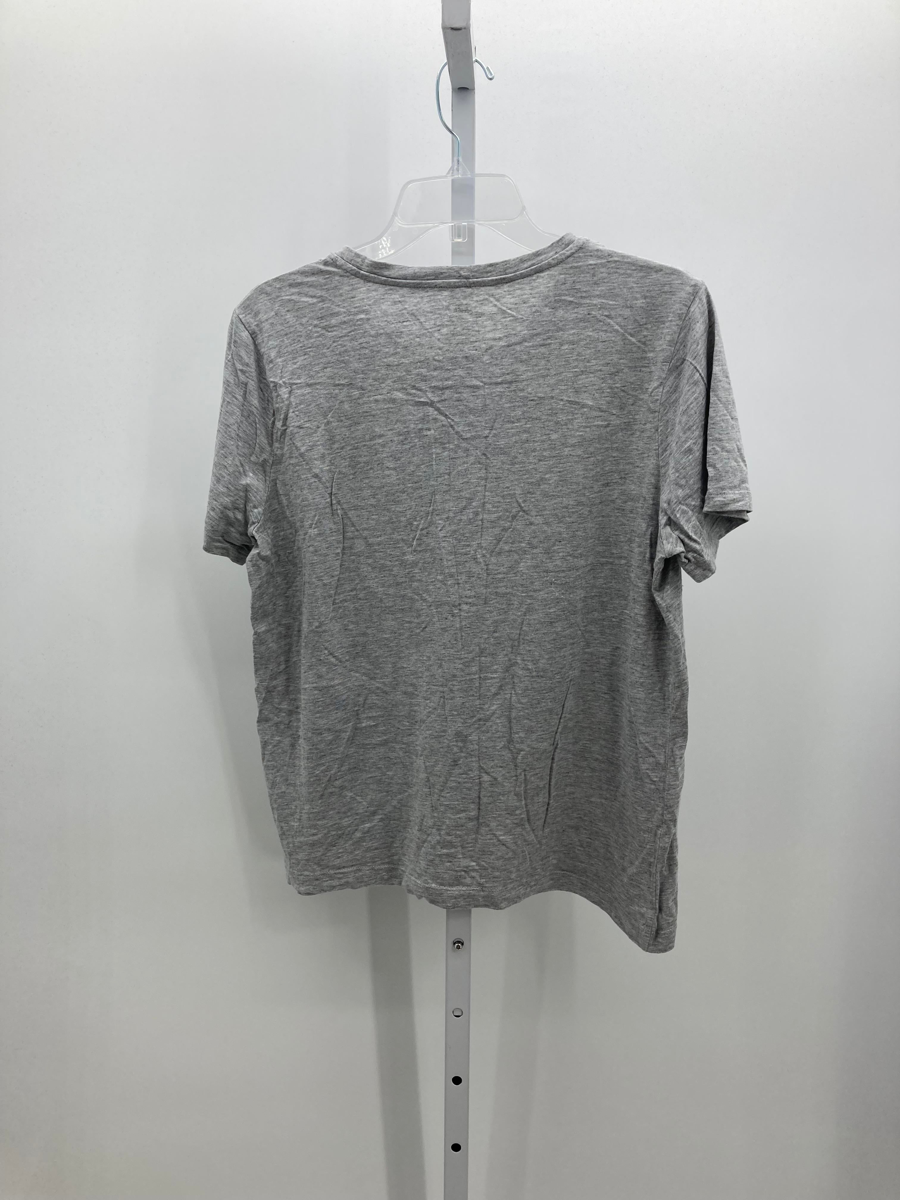 DKNY Size Large Misses Short Sleeve Shirt