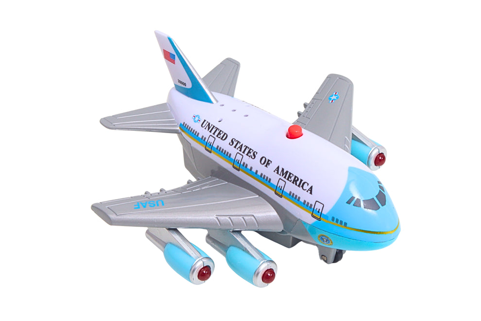 New - AIR FORCE ONE PULLBACK W/LIGHT & SOUND