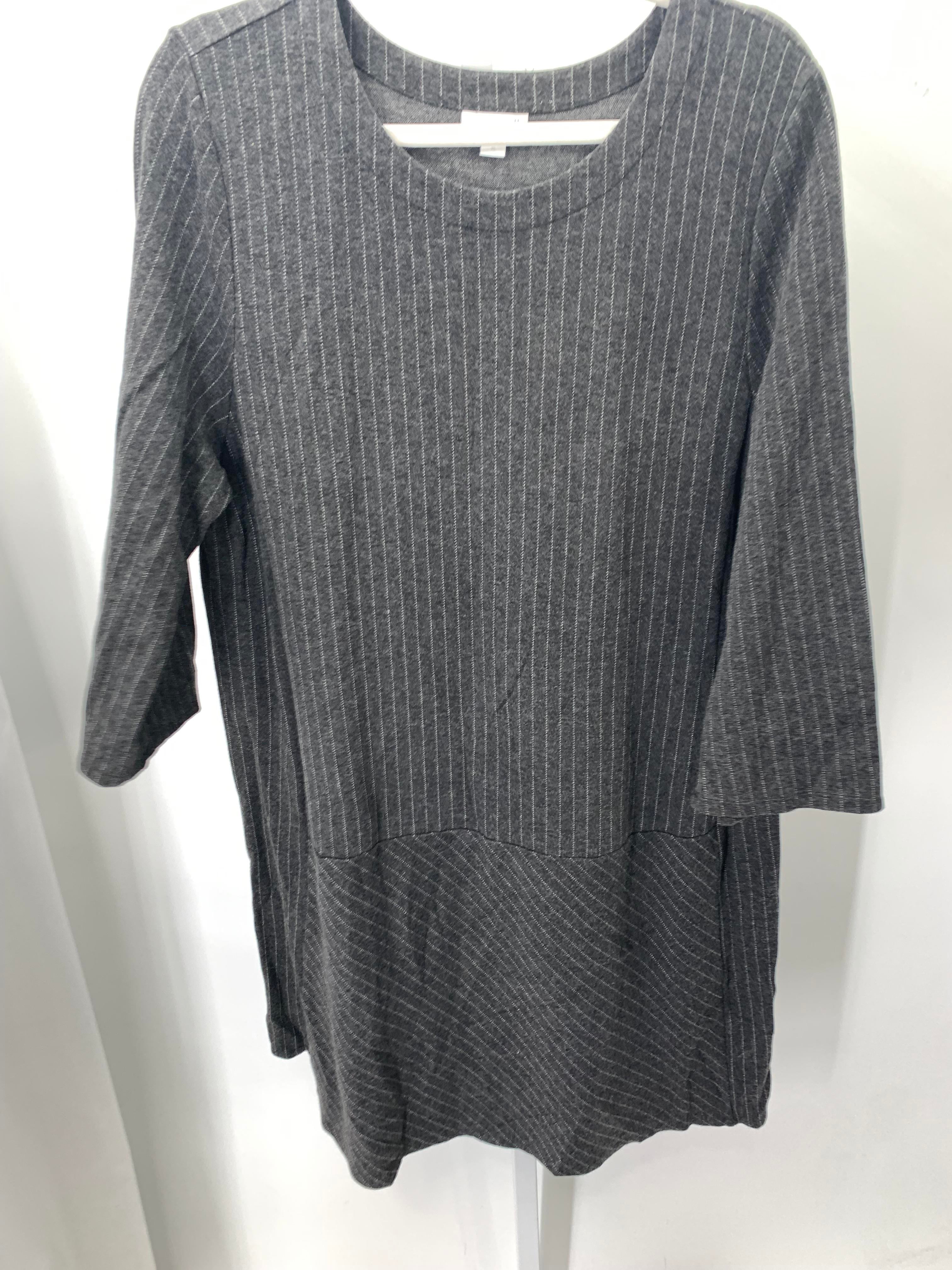 J-Jill Size Extra Large Misses 3/4 Sleeve Dress