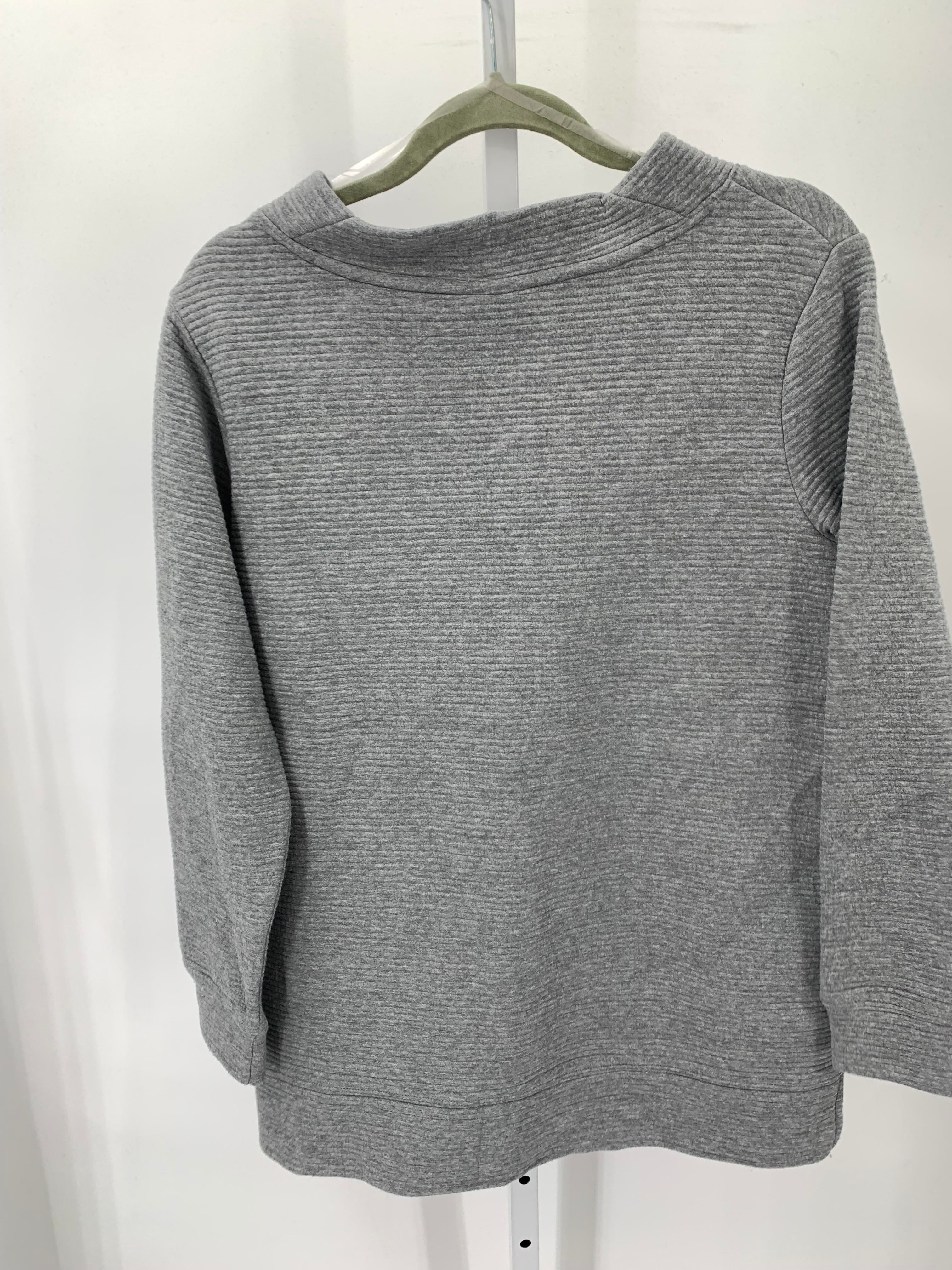 St. Johns Bay Size Medium Misses Long Sleeve Shirt