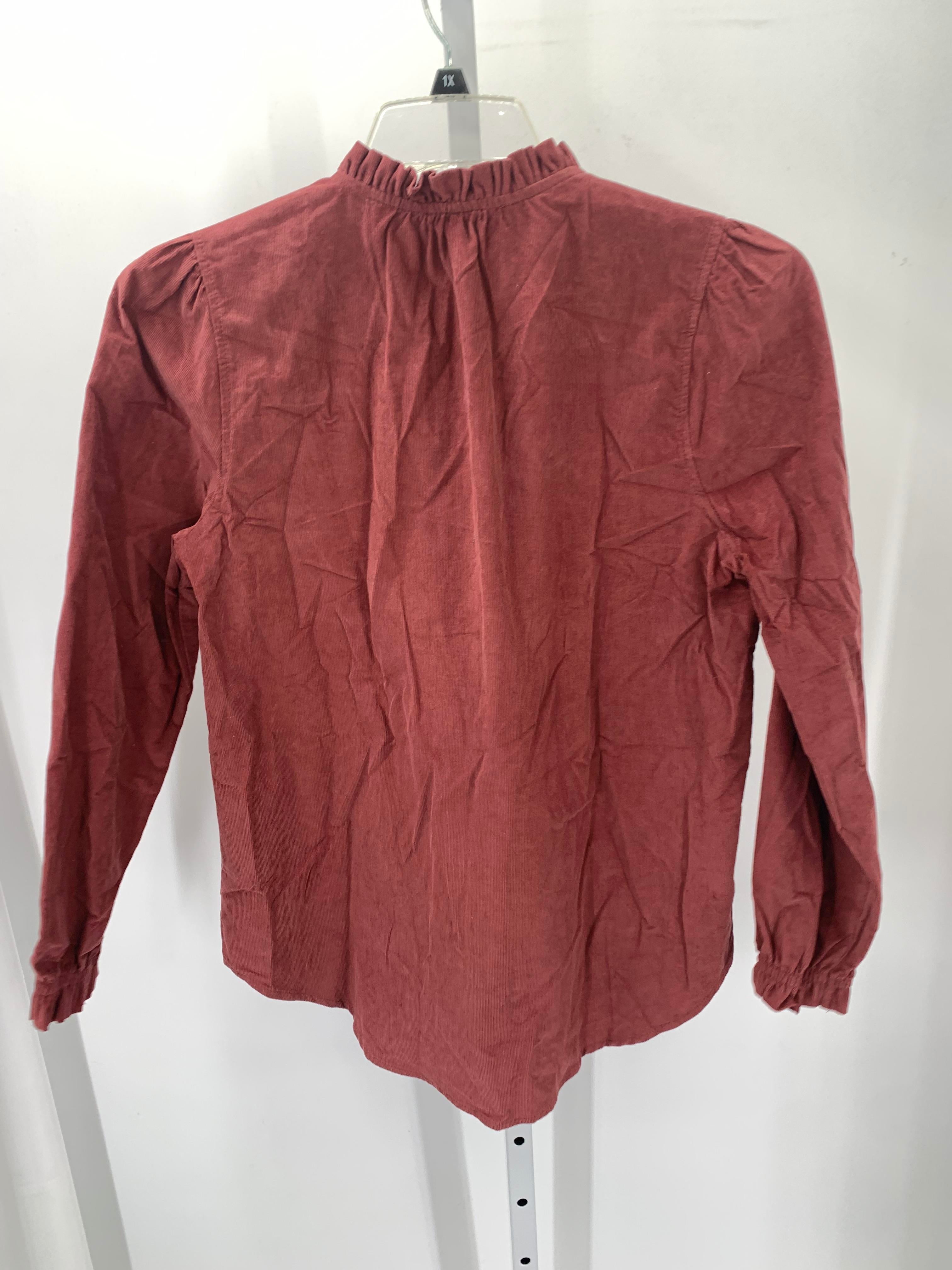 Gloria Vanderbilt Size Medium Misses Long Sleeve Shirt