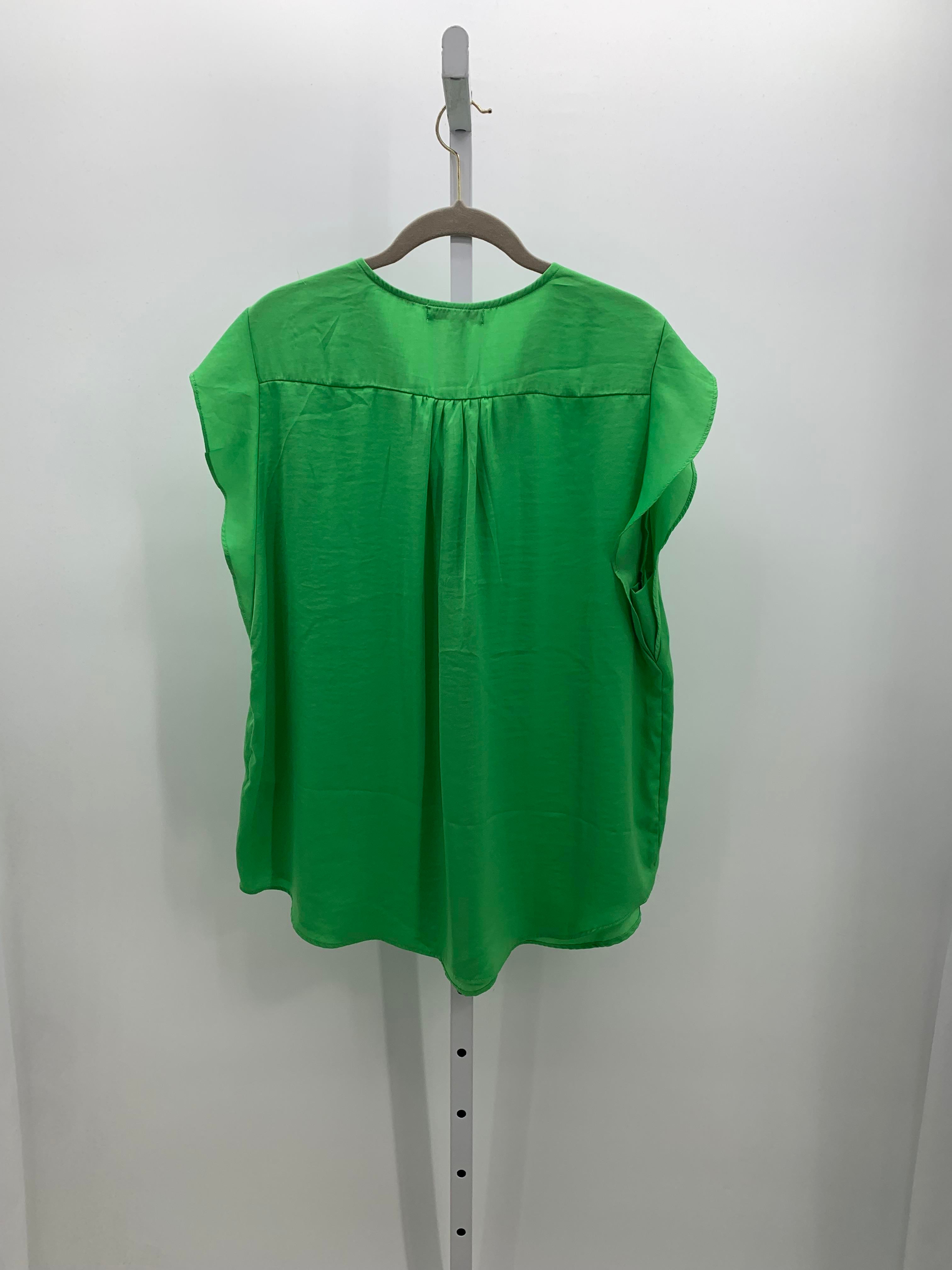 Chaus Size Extra Large Misses Short Sleeve Shirt