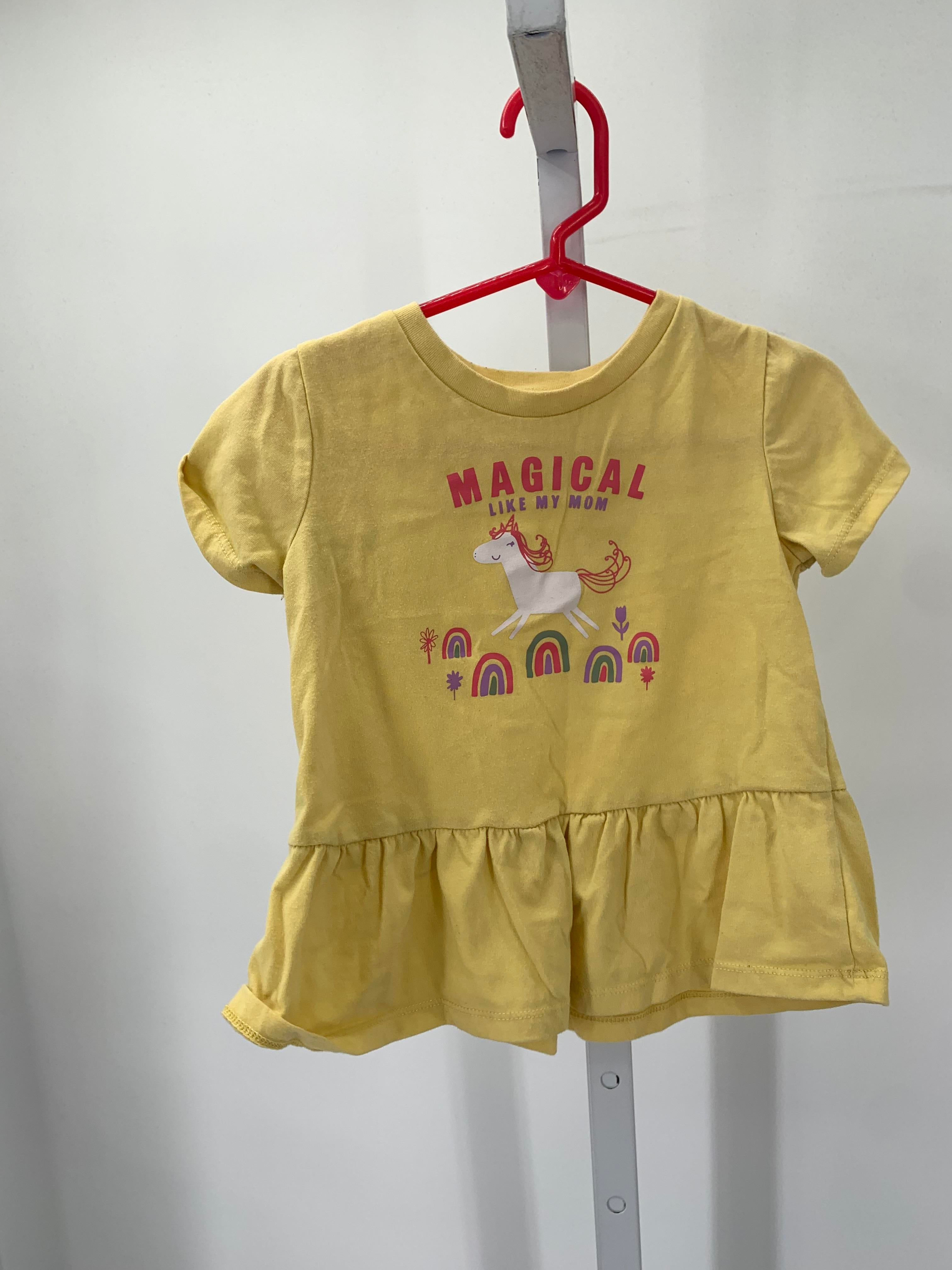 Okie Dokie Size 3T Girls Short Sleeve Shirt