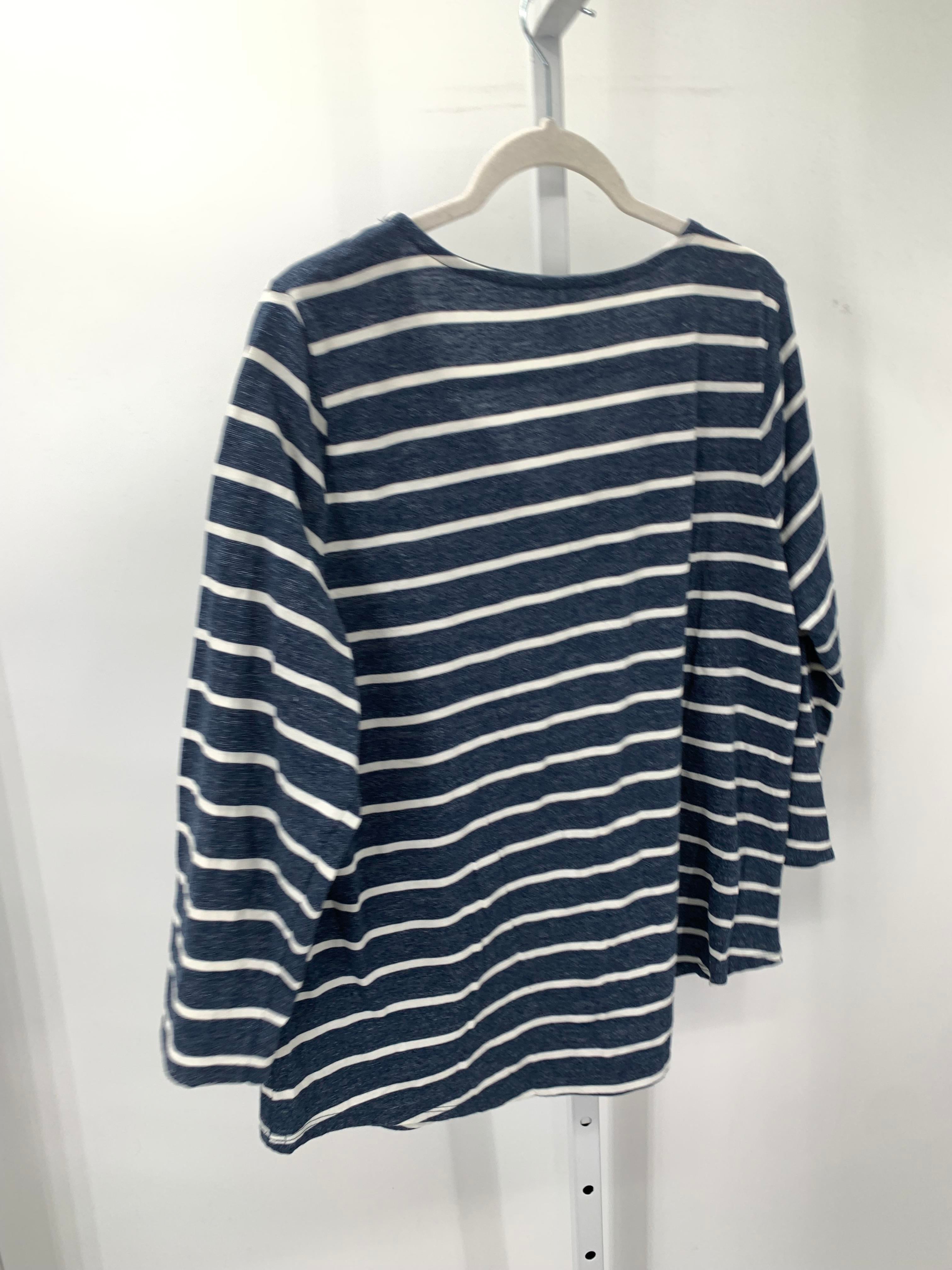 Sonoma Size Extra Large Misses 3/4 Sleeve Shirt