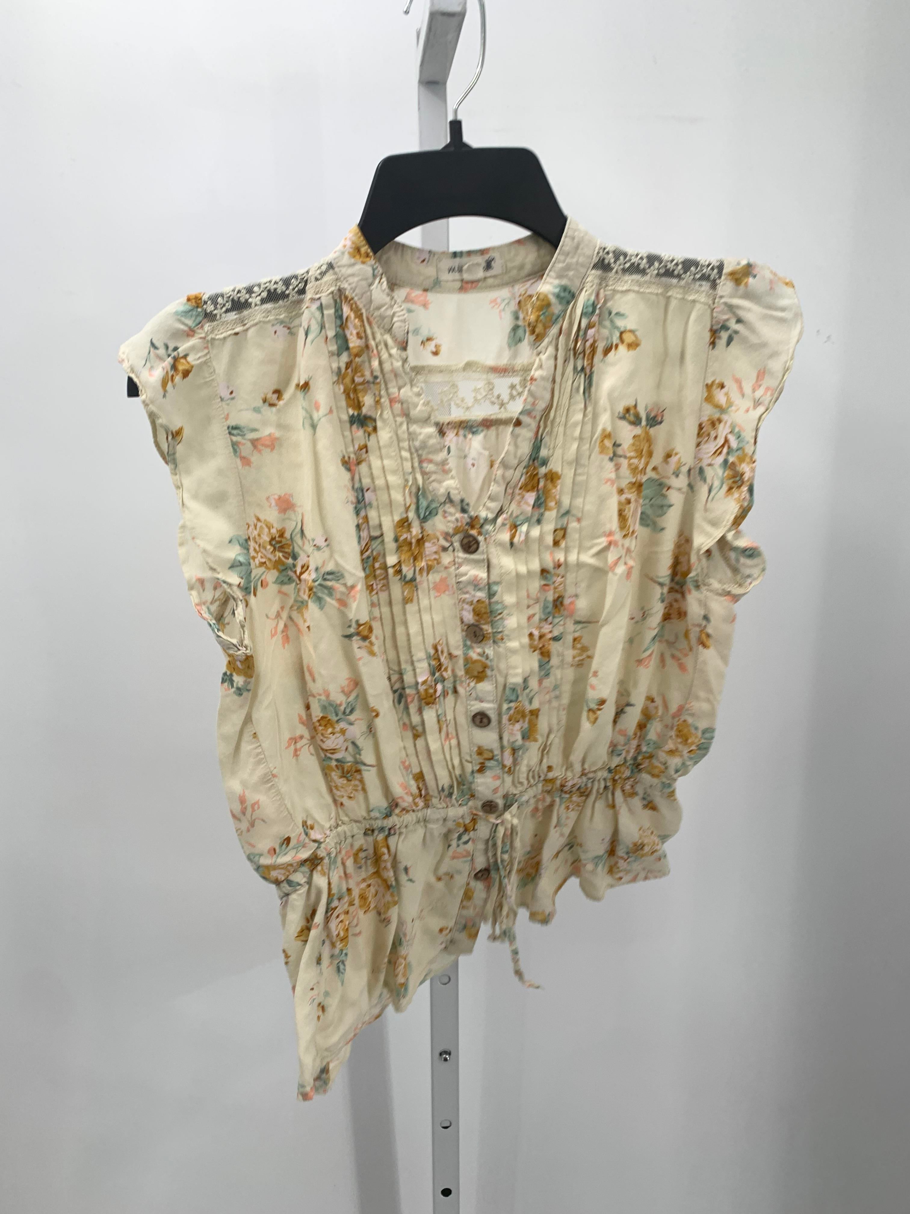 Mine Size Large Juniors Short Sleeve Shirt