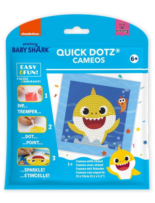 New - Diamond Dotz Baby Shark Cameo