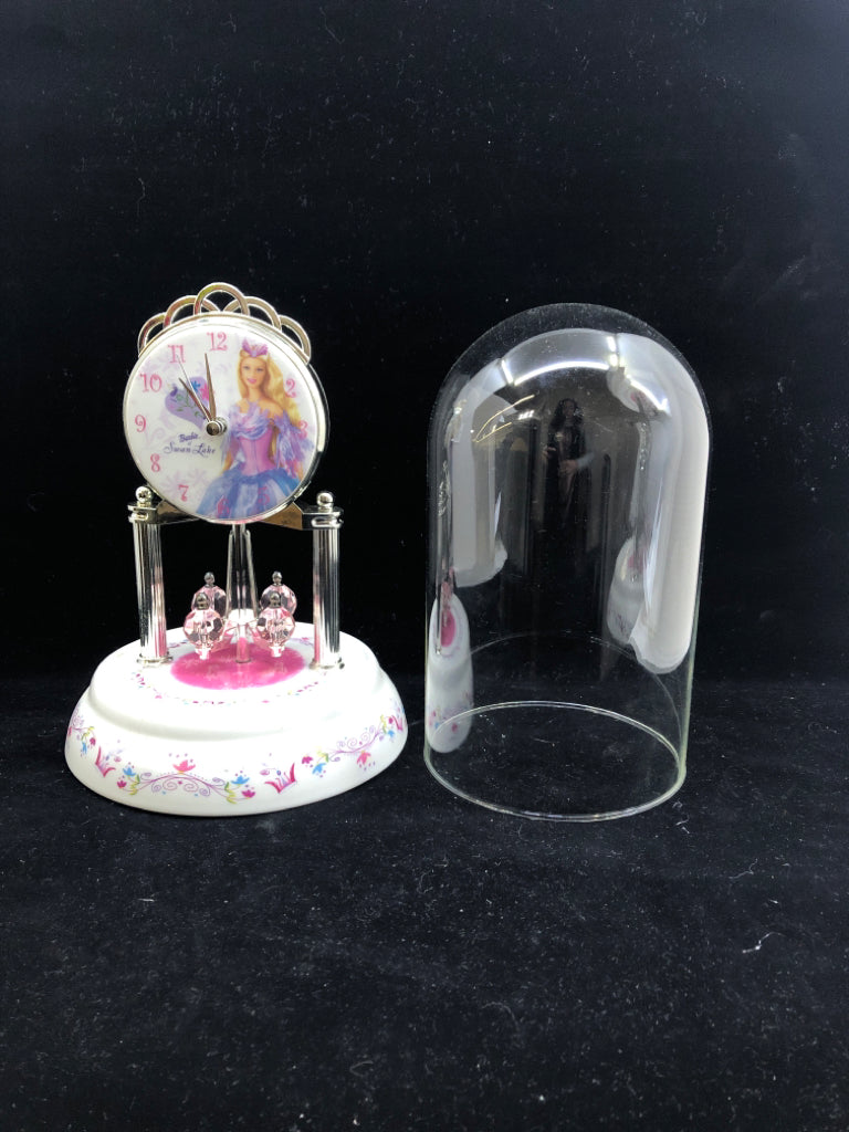 BARBIE SPINNING ANNIVERSARY CLOCK.