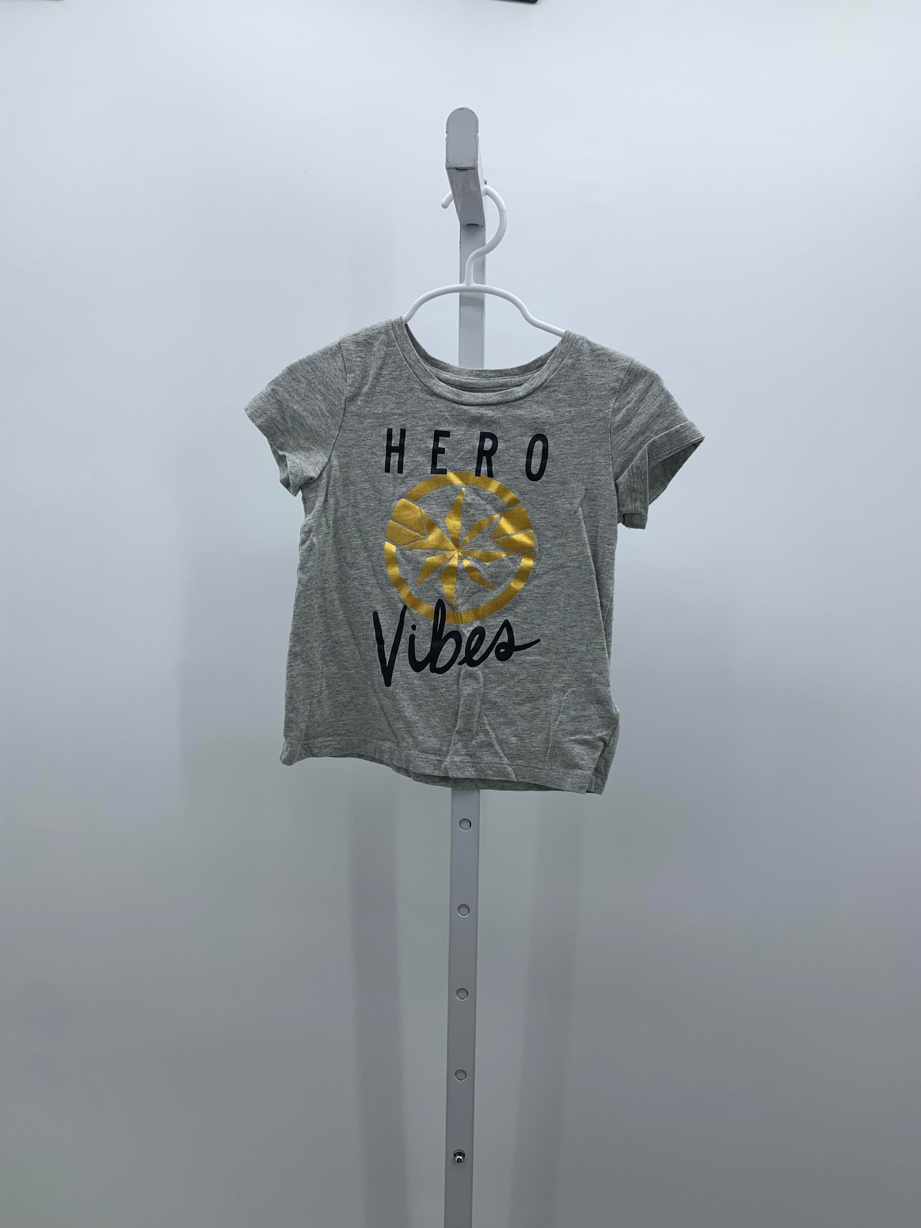 Size 4T Girls Short Sleeve Shirt
