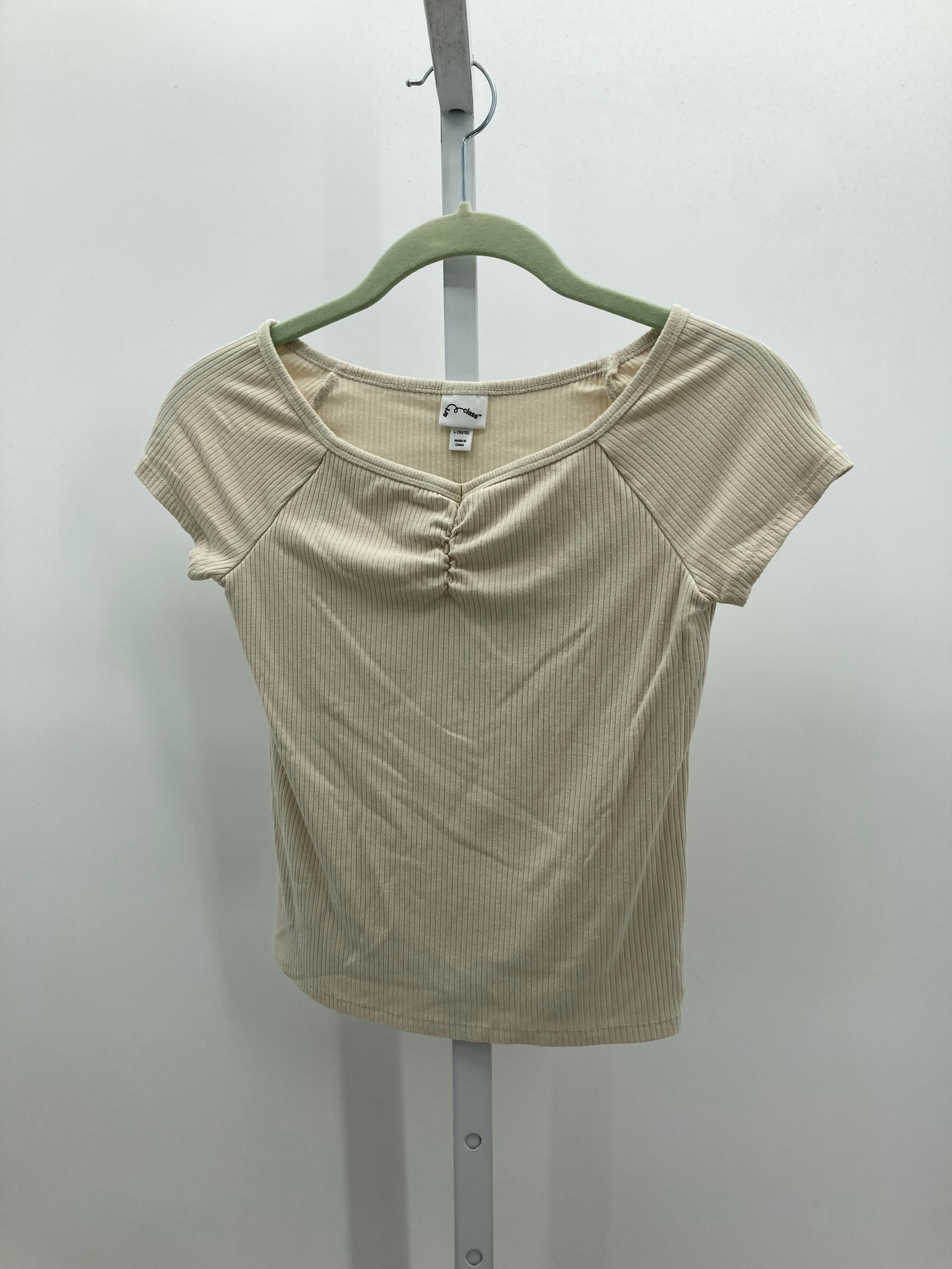 Art Class Size 10-12 Girls Short Sleeve Shirt