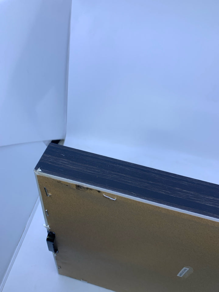 ASSORTED DOGS W/ BOW TIES FRAMED CANVAS.