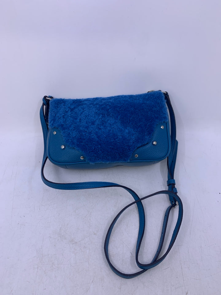 Coach Small Rhyder Prochette in Shearling- New Without Tags