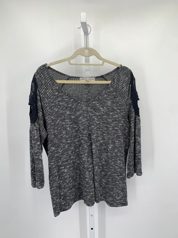 Size Extra Large Misses 3/4 Sleeve Sweater