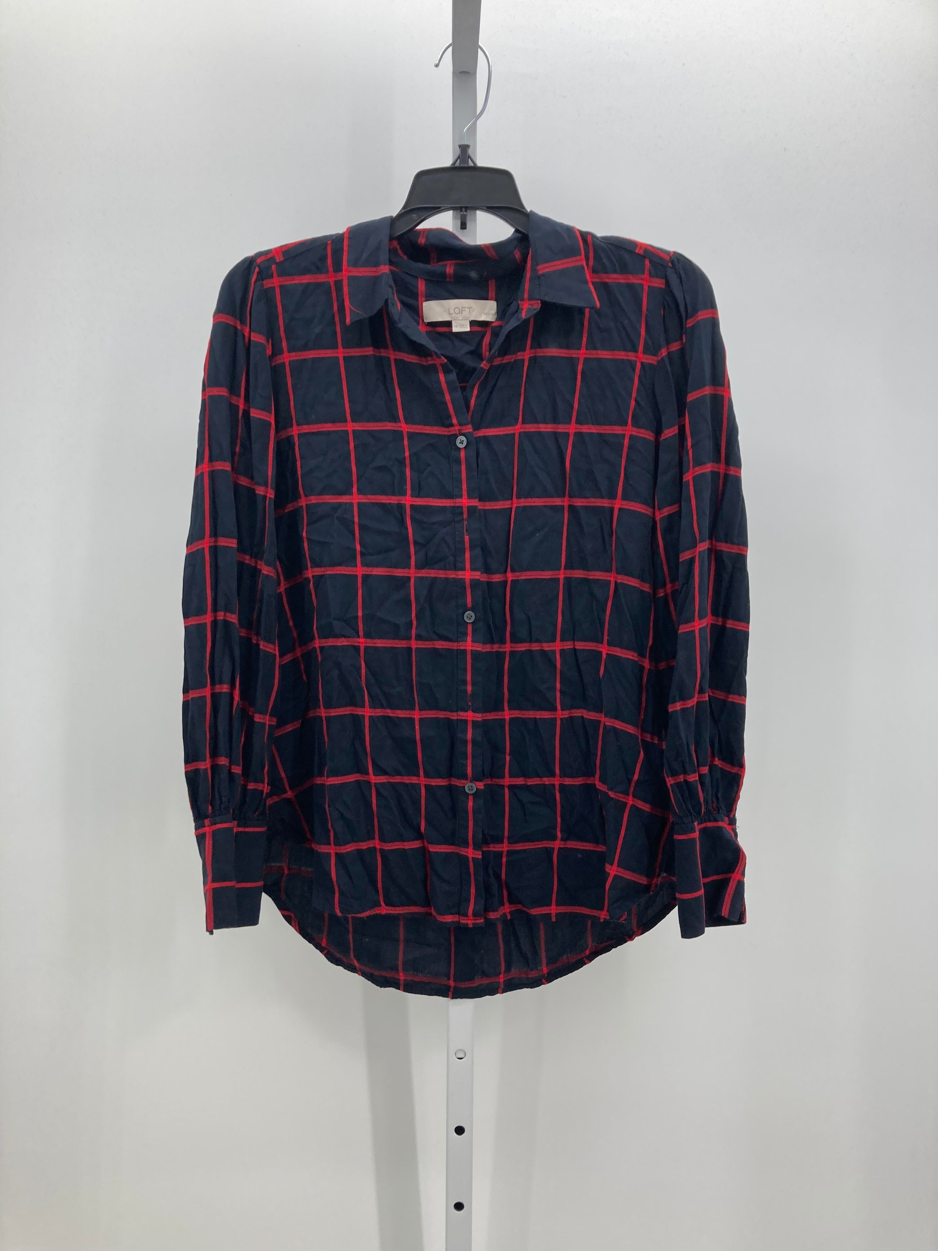 Loft Size Medium Petite Petite Long Sleeve Shirt