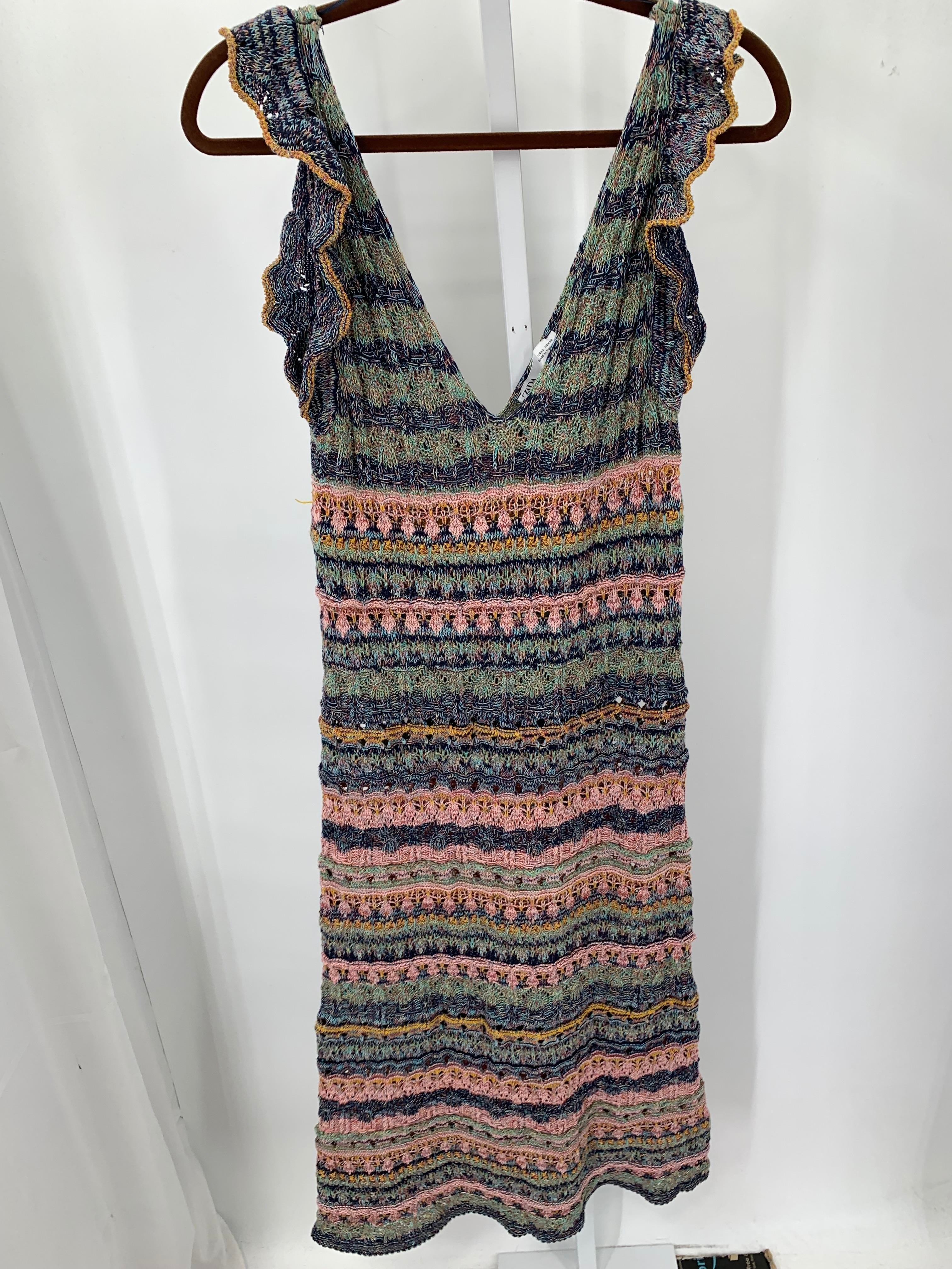 Zara Size Large Misses Sleeveless Dress