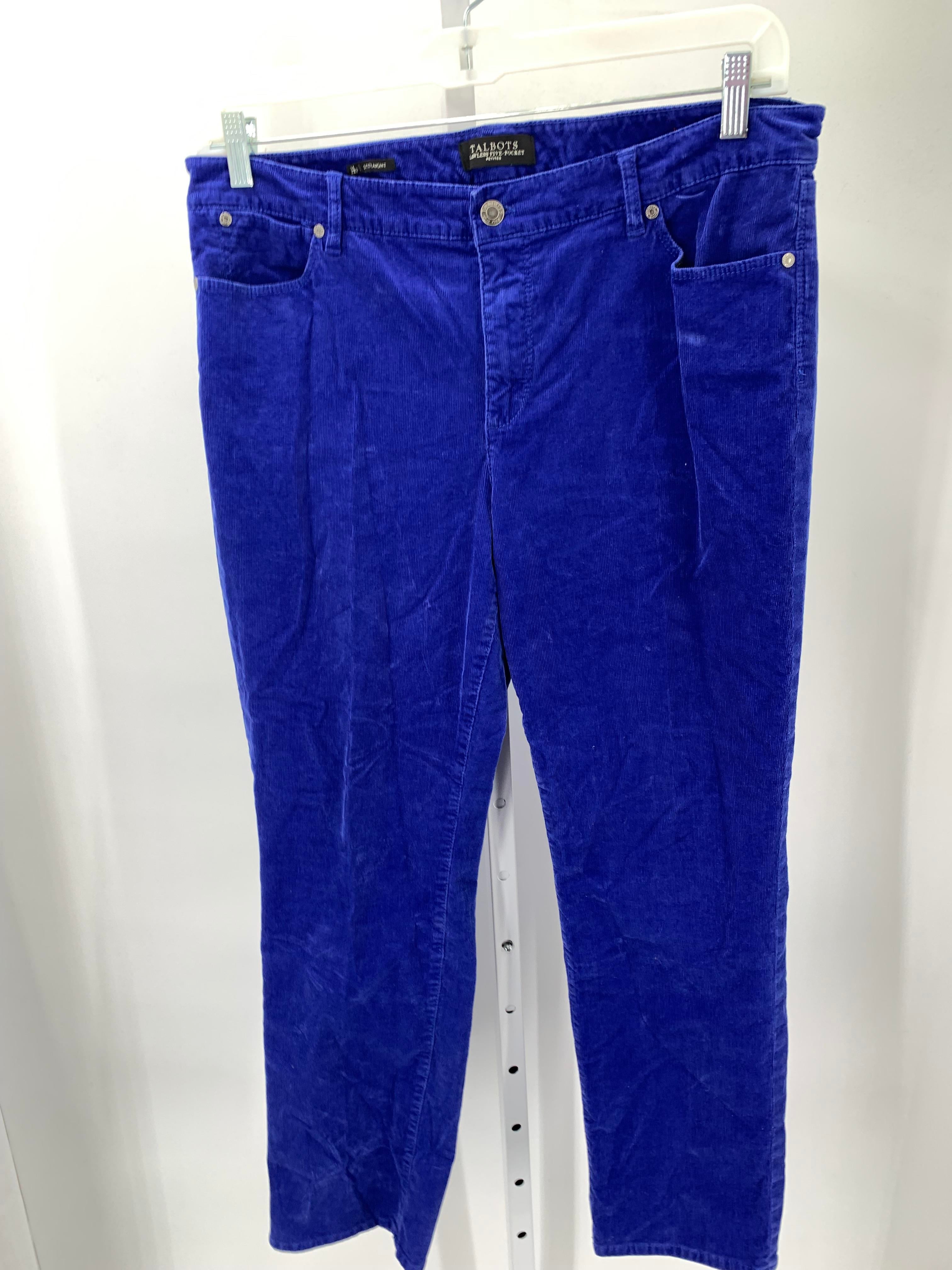 Talbots Size 14 Petite Petite Corduroy Pants