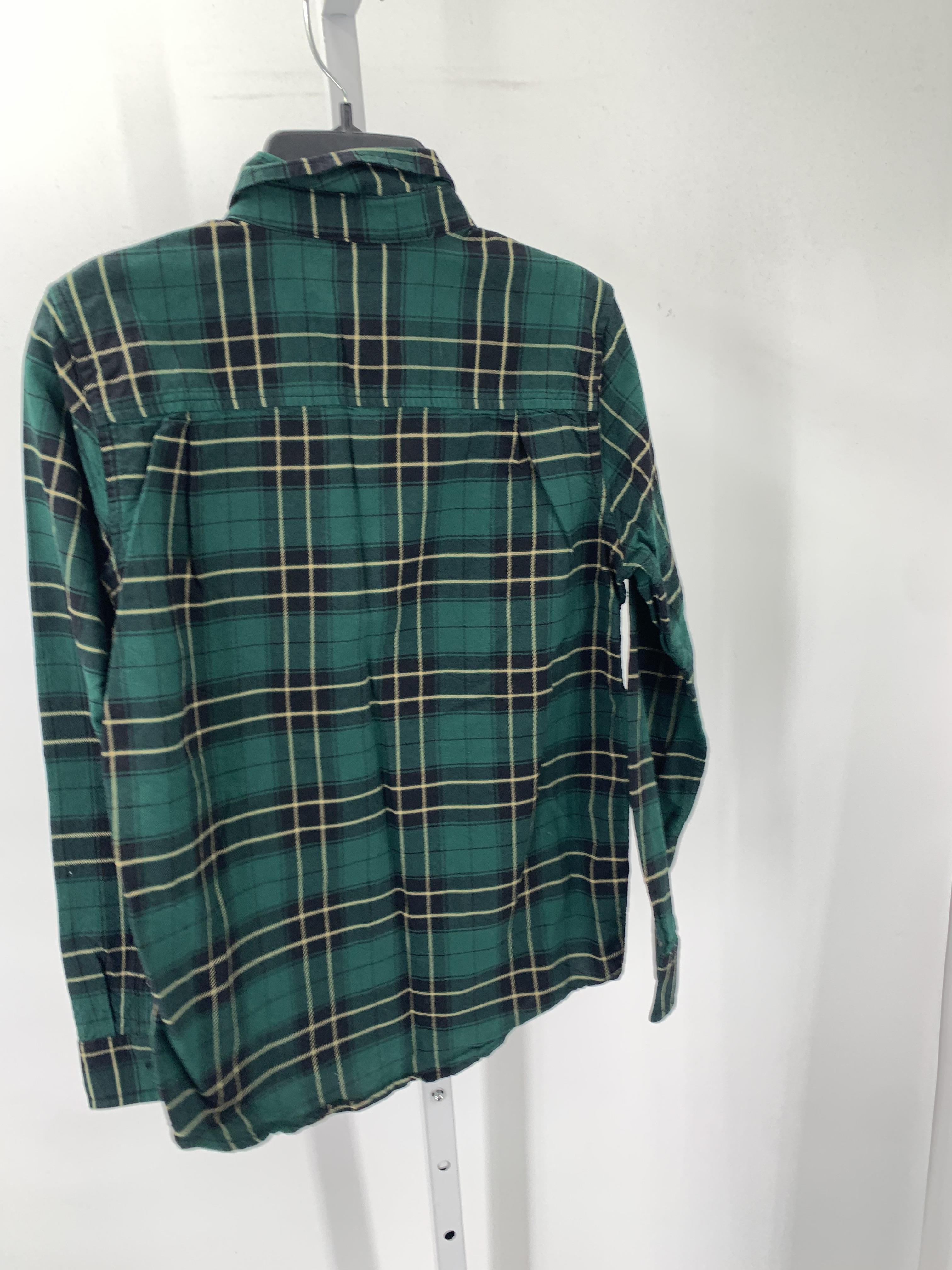 PLAID BTN DOWN