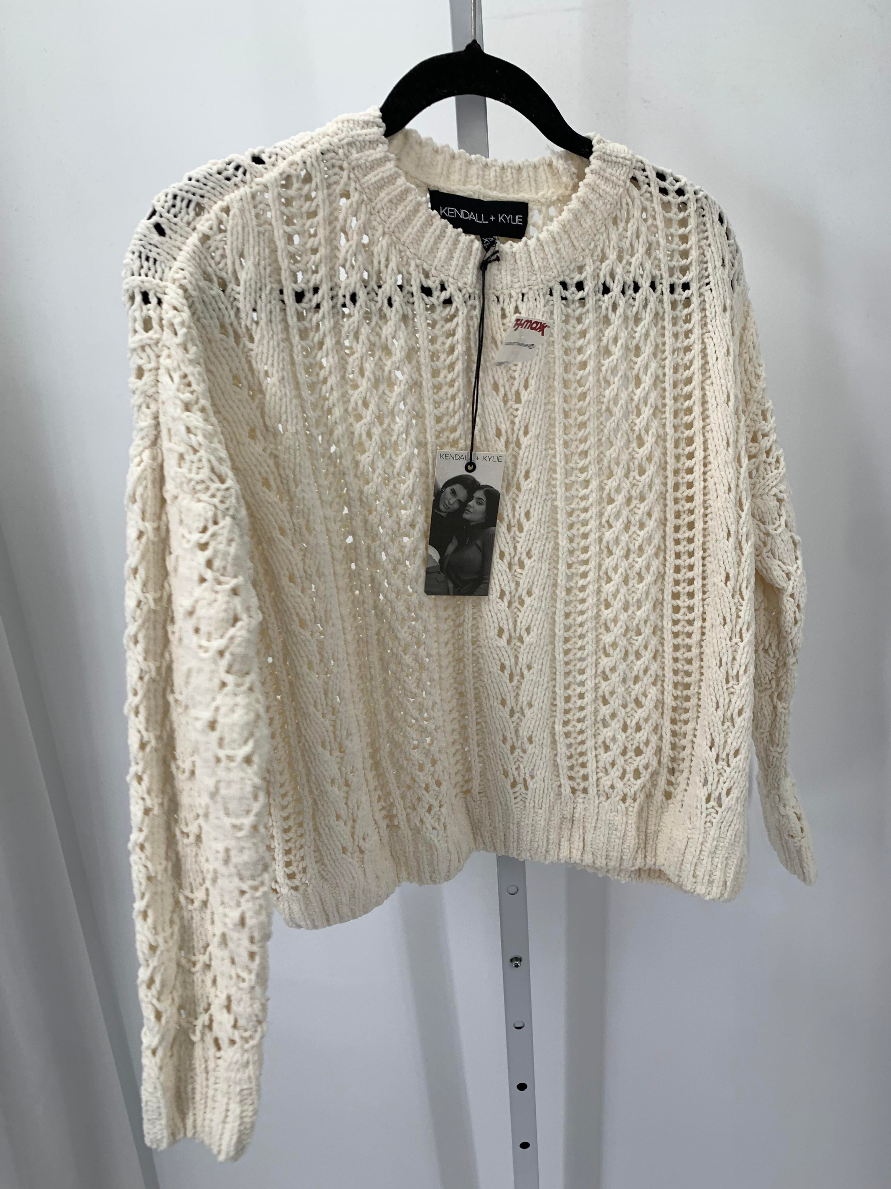 Kendall & Kylie Size X Small Juniors Long Sleeve Sweater