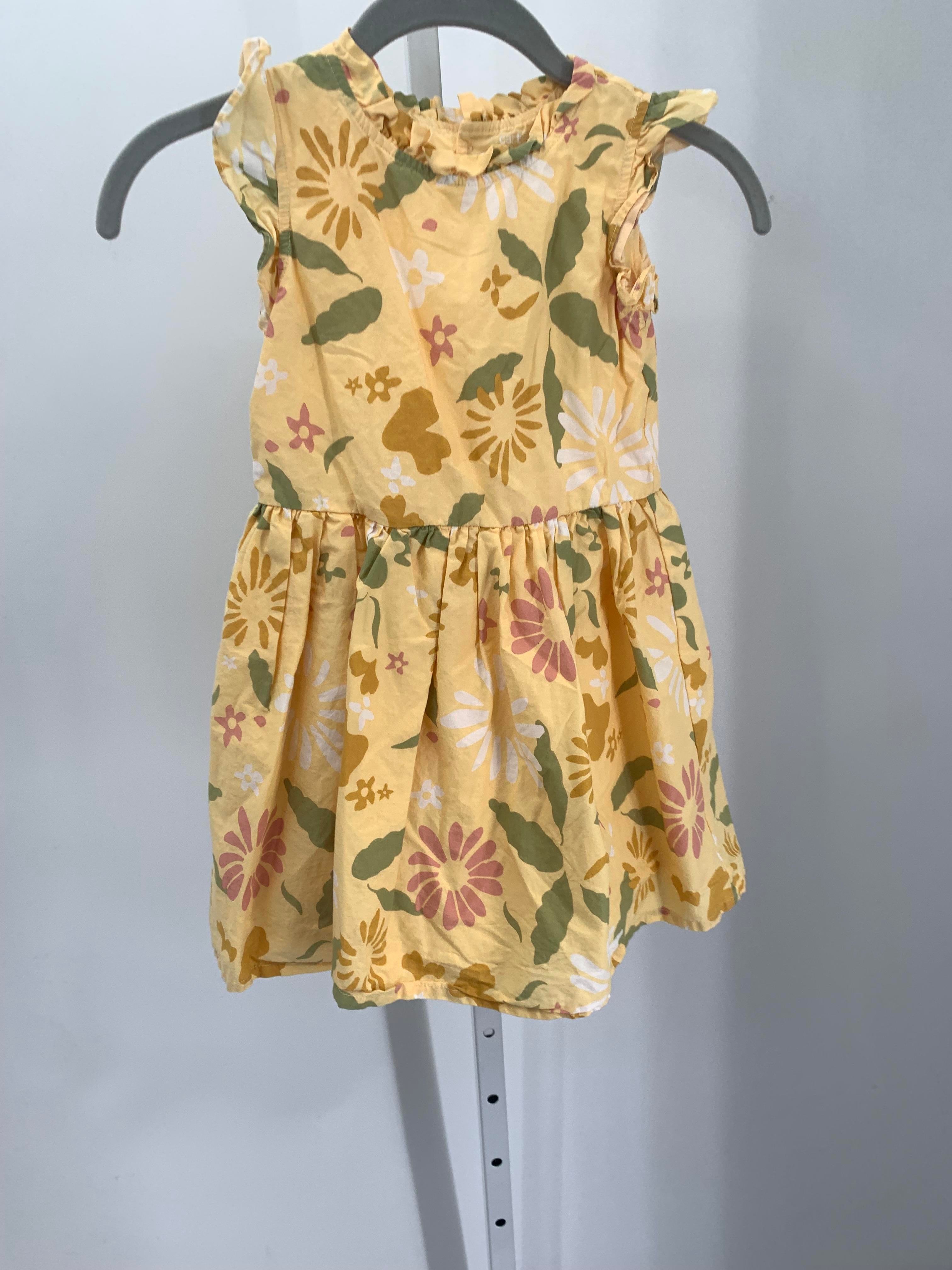 Carters Size 5T Girls Short Sleeve Dress