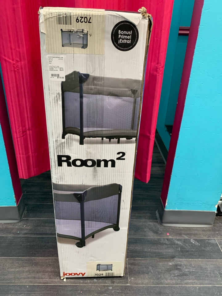 Joovy Room² Large Portable Playpen for Babies and Toddlers