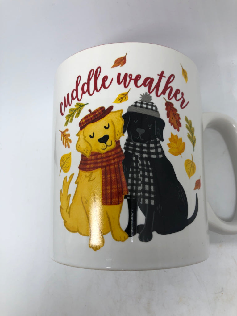 LG CUDDLE WEATHER MUG.