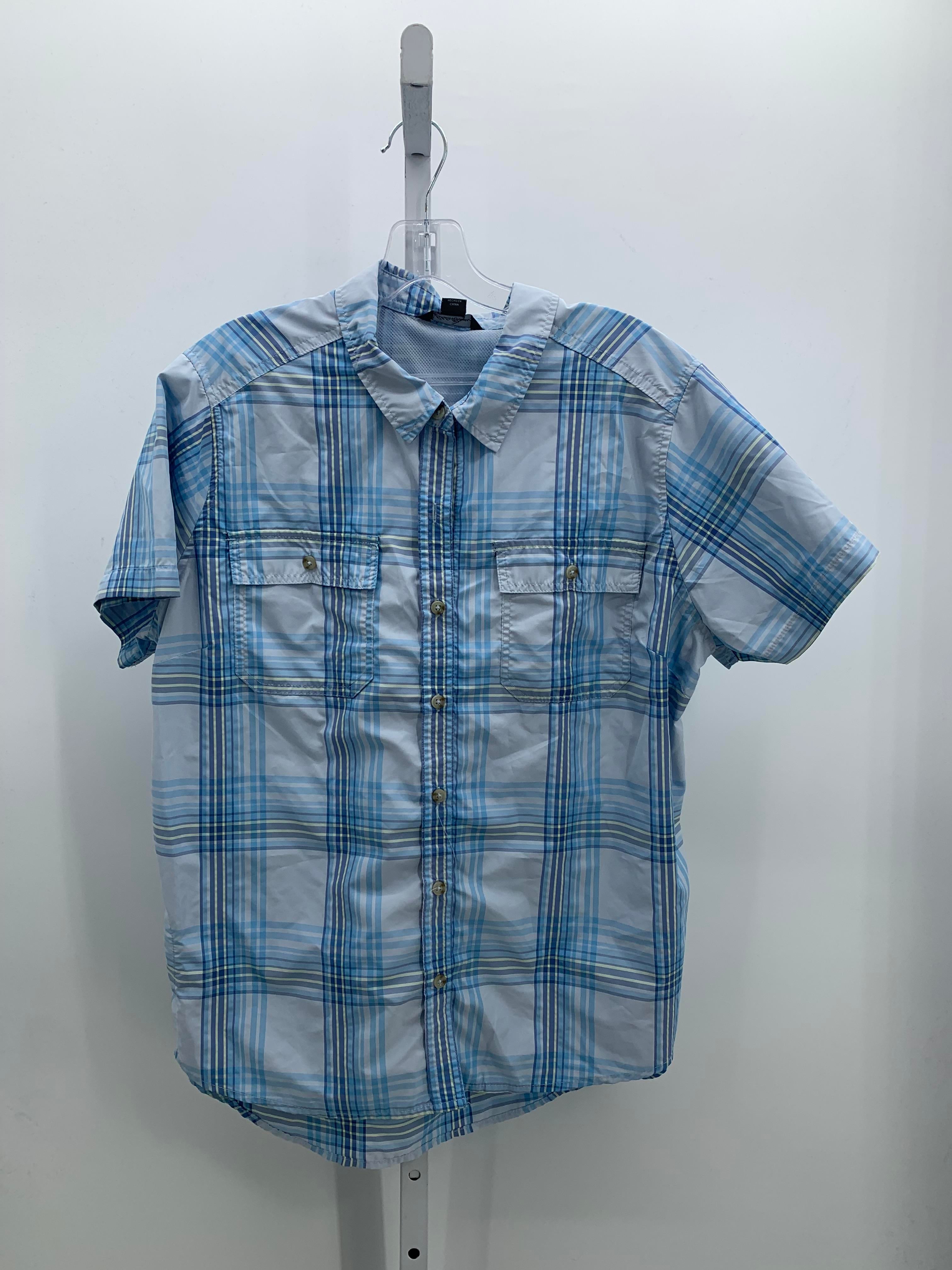 Eddie Bauer Size Extra Large Misses Short Sleeve Shirt