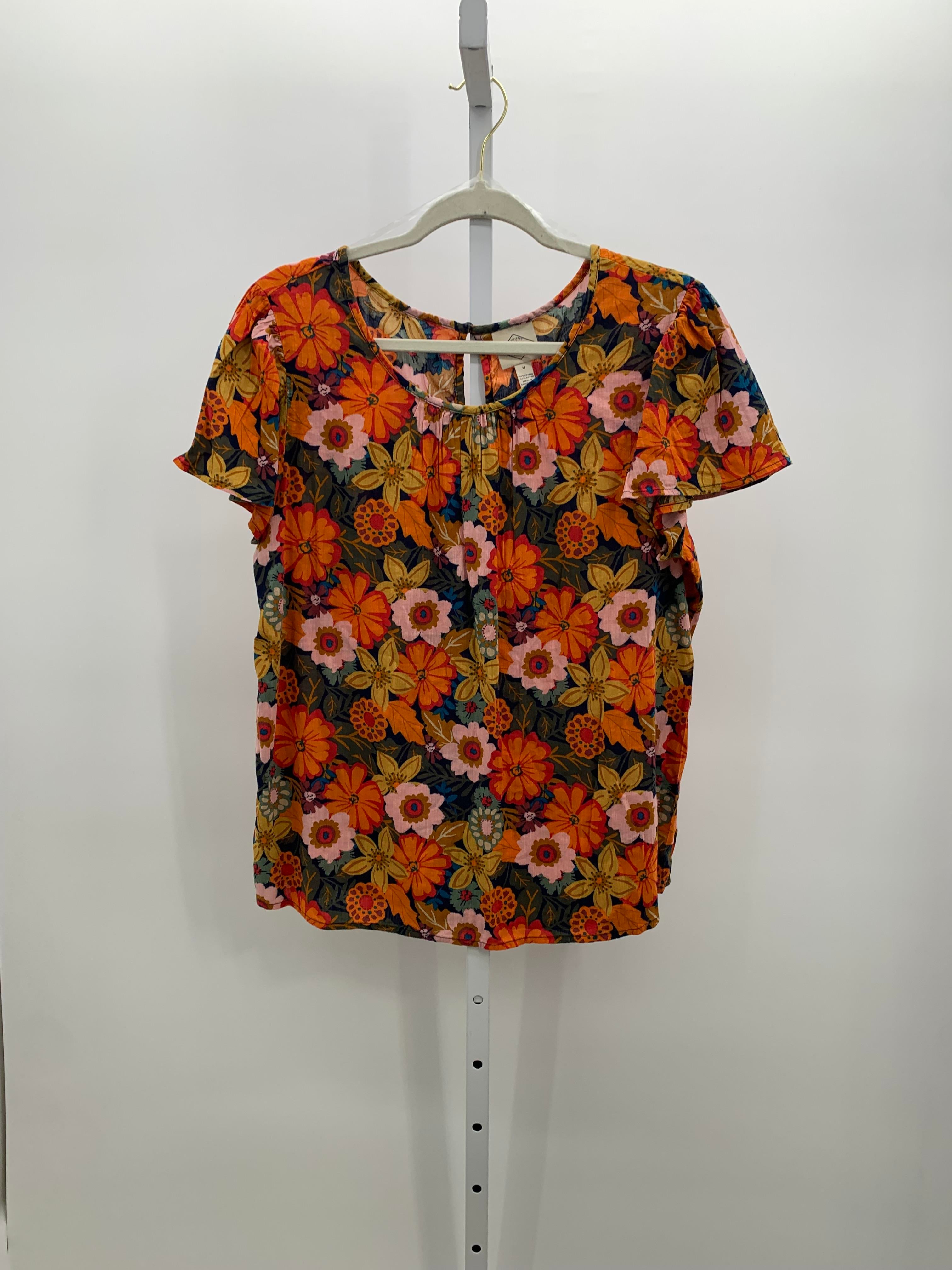 St. Johns Bay Size Medium Misses Short Sleeve Shirt