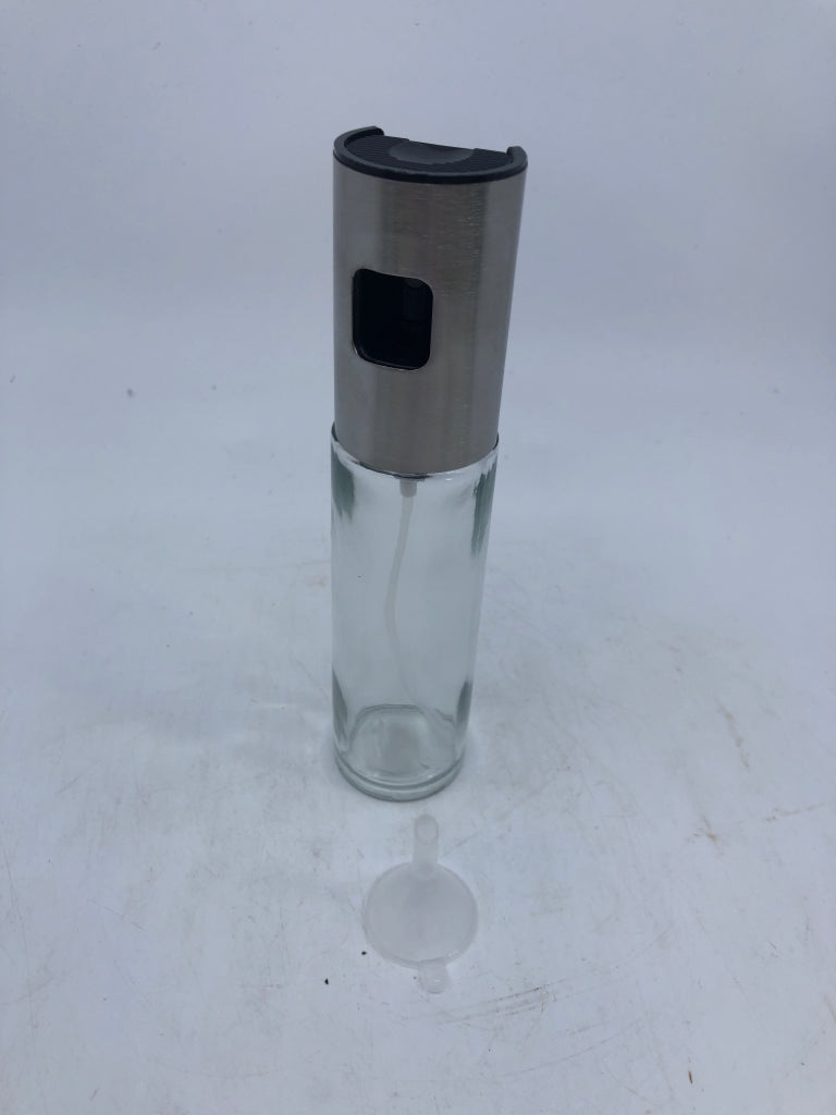 NIP OLIVE OIL SPRAY GLASS EMPTY BOTTLE.