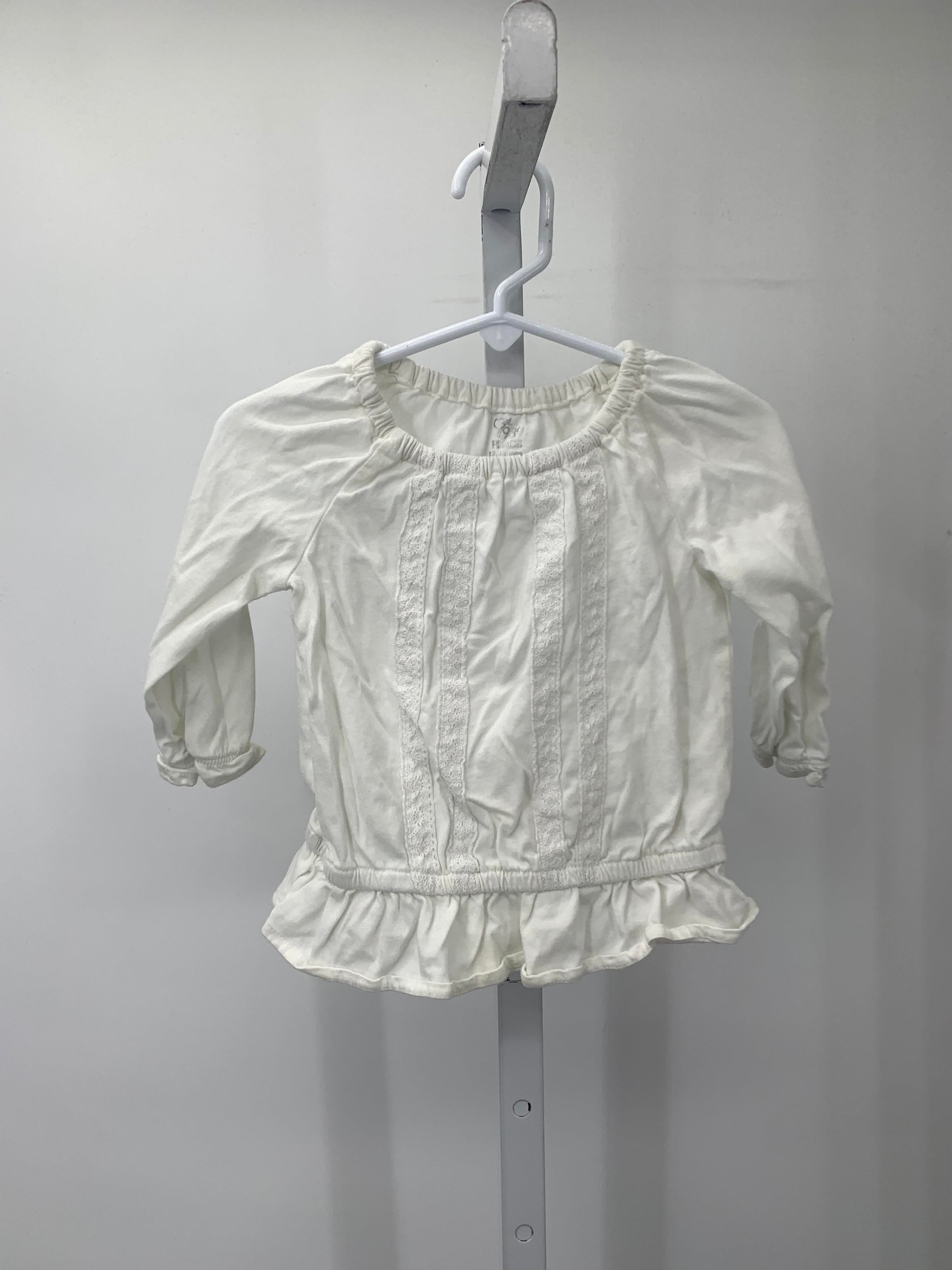 Children's Place Size 12-18 Months Girls Long Sleeve Shirt