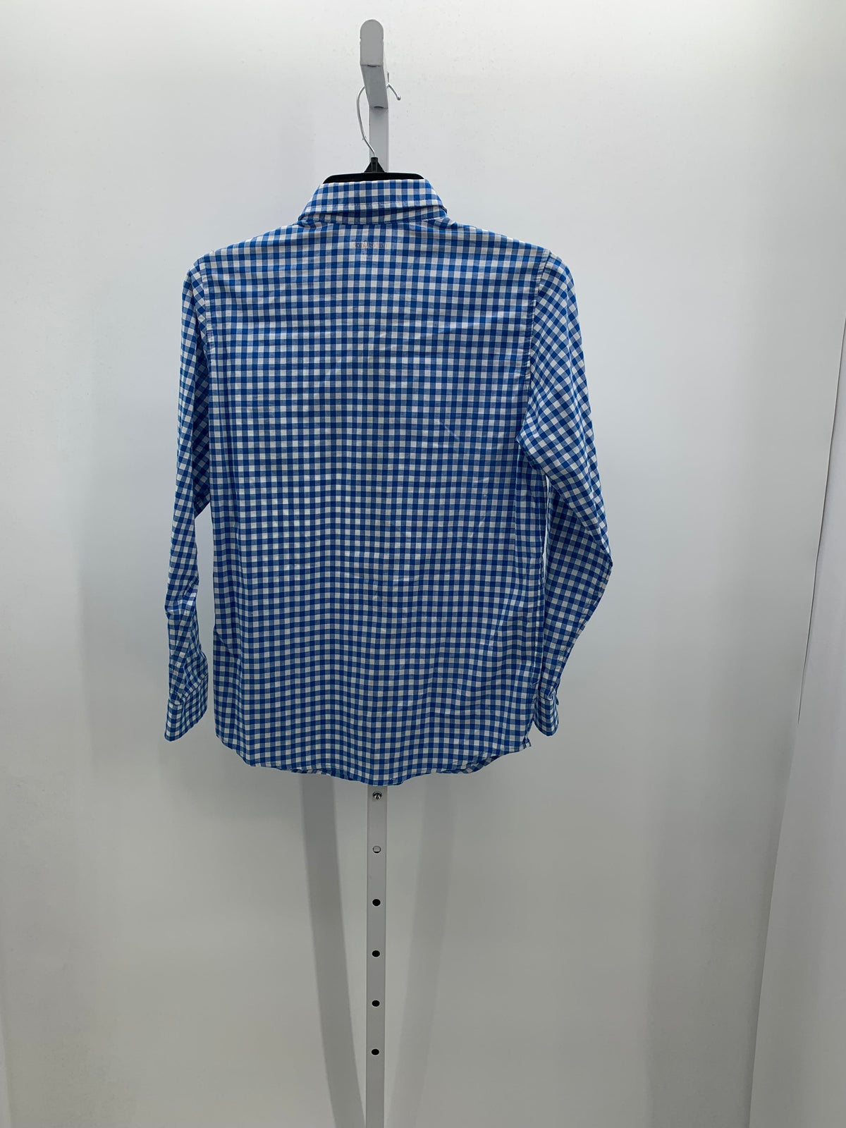WHITE PLAID BTN DOWN