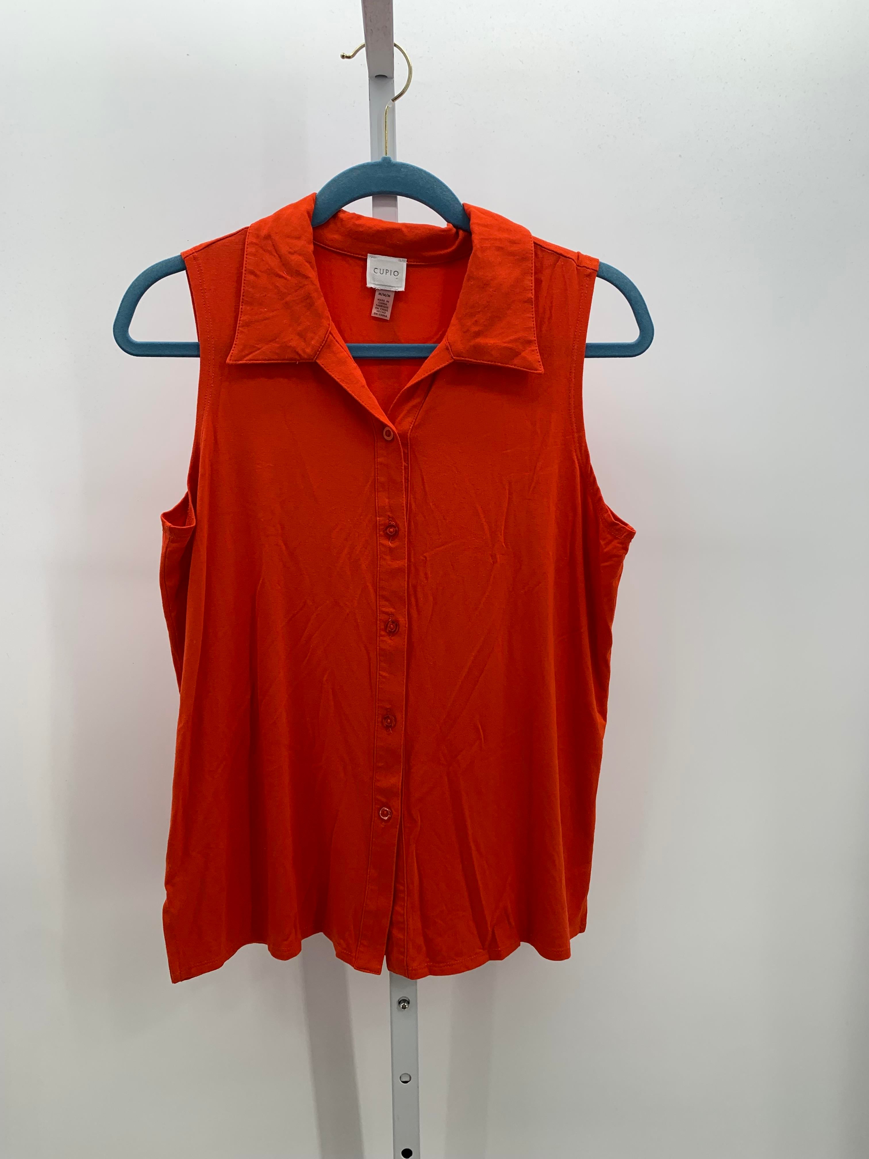 Cupio Size Medium Misses Sleeveless Shirt