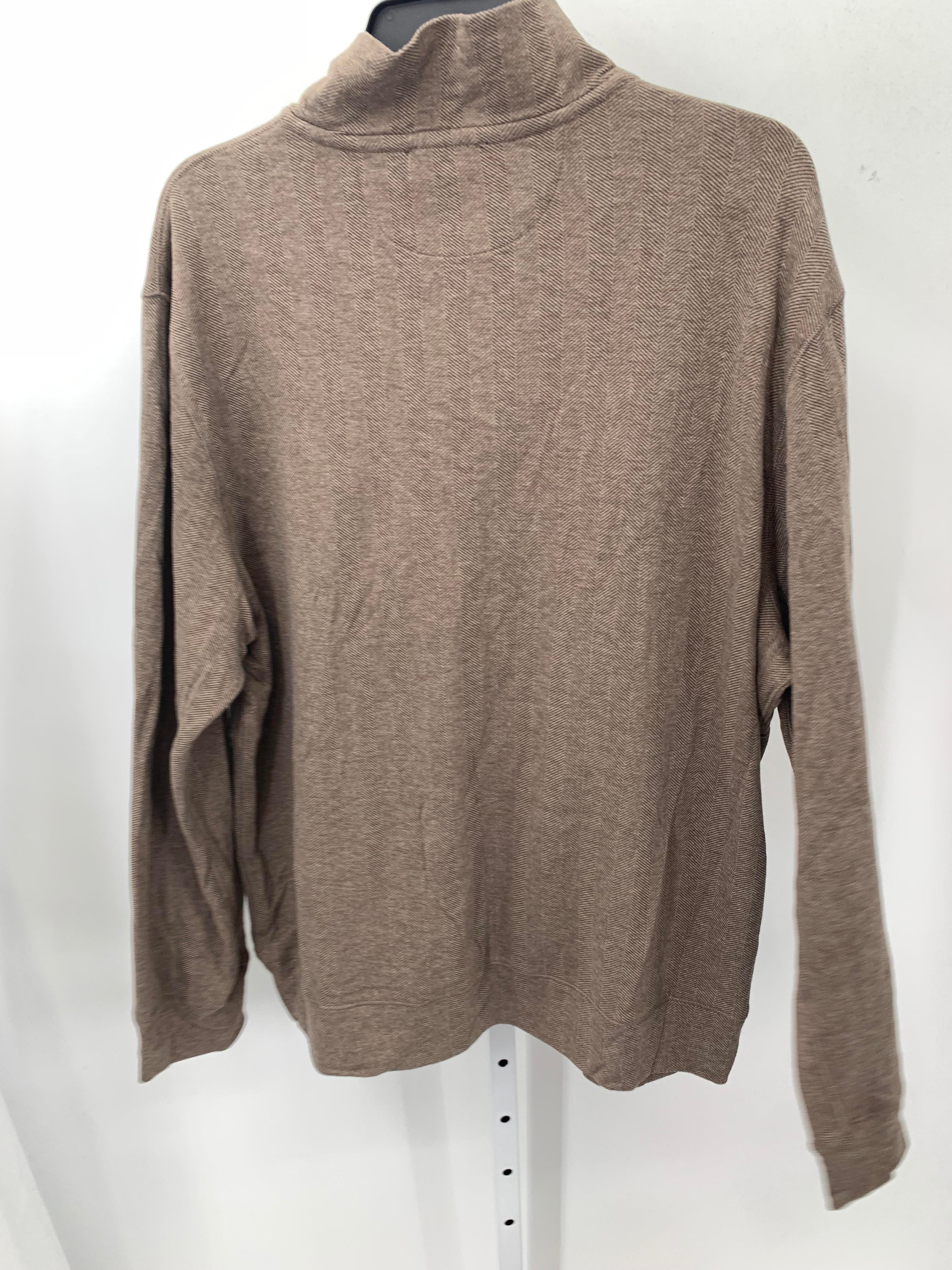 PARTIAL ZIP KNIT