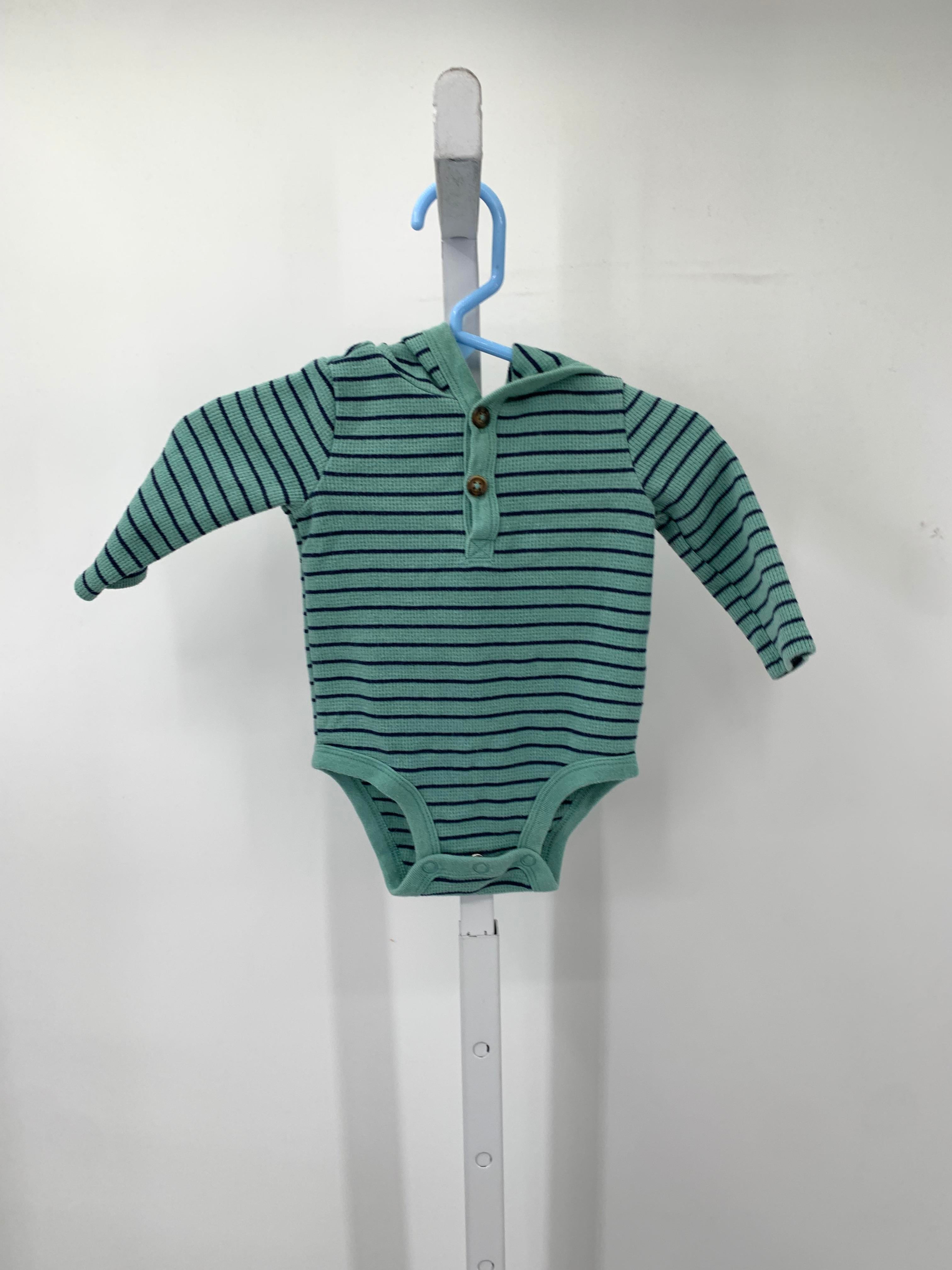 NAVY STRIPES HOODED