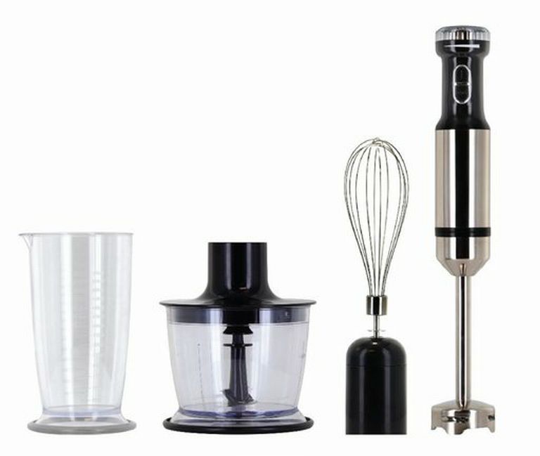 Tenergy Immersion Blender, 200W Stepless Speed Control Hand Blender Set 3 IN 1.