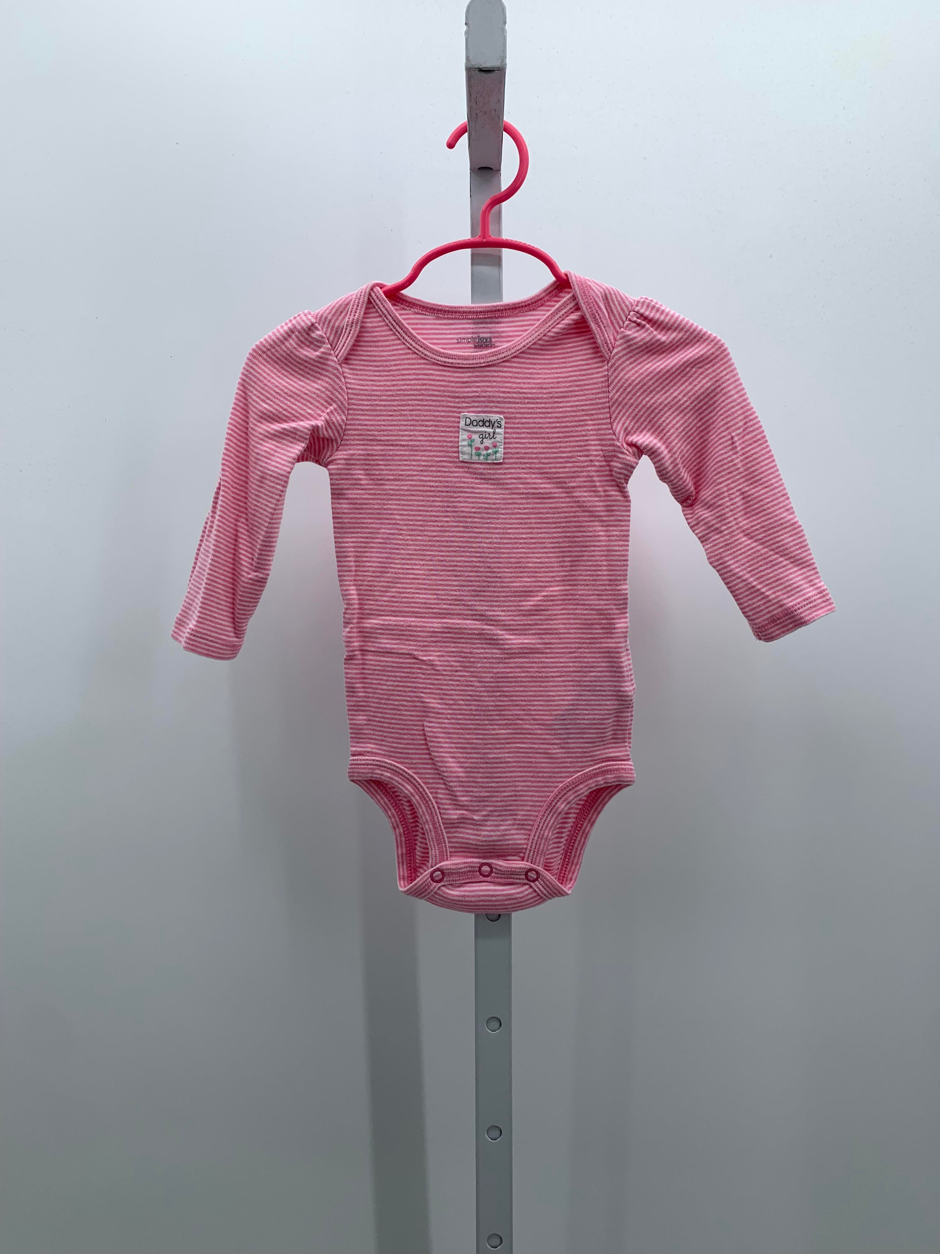 Simple Joys Size 12 Months Girls Long Sleeve Shirt