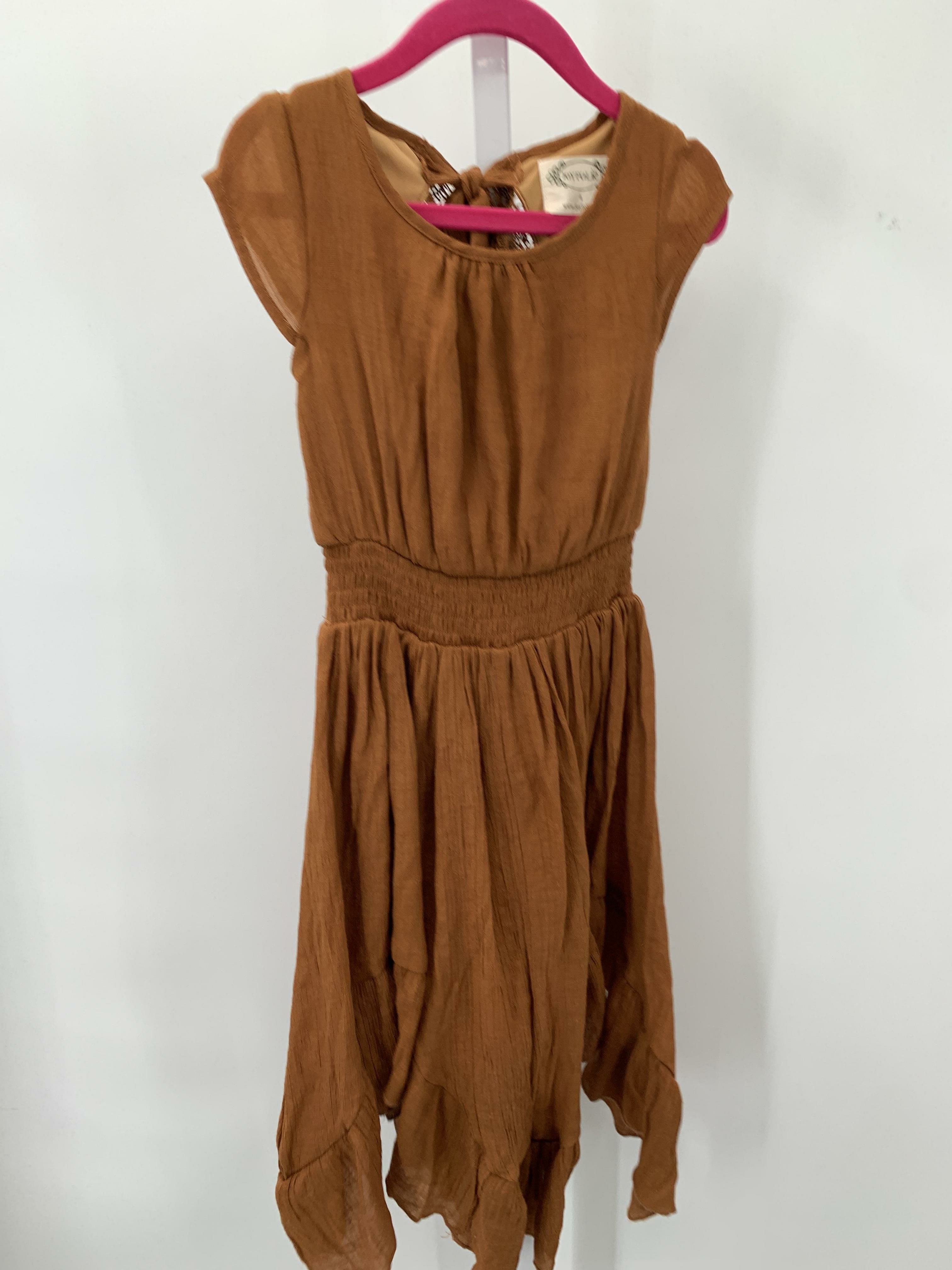 Size 4 Girls Short Sleeve Dress