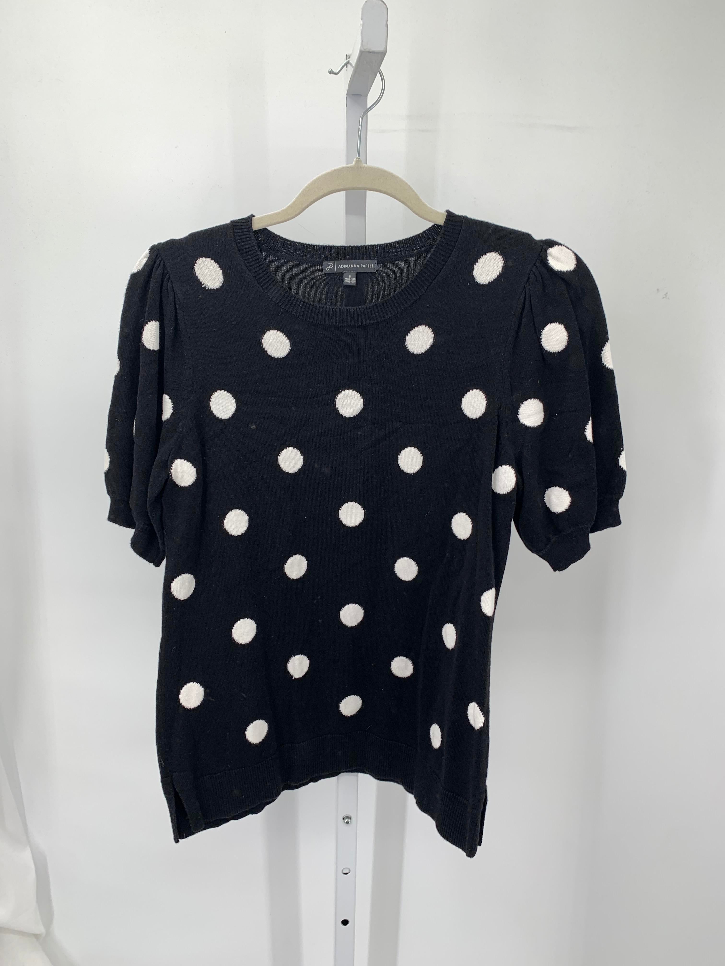 Adrianna Papell Size Small Misses Short Slv Sweater