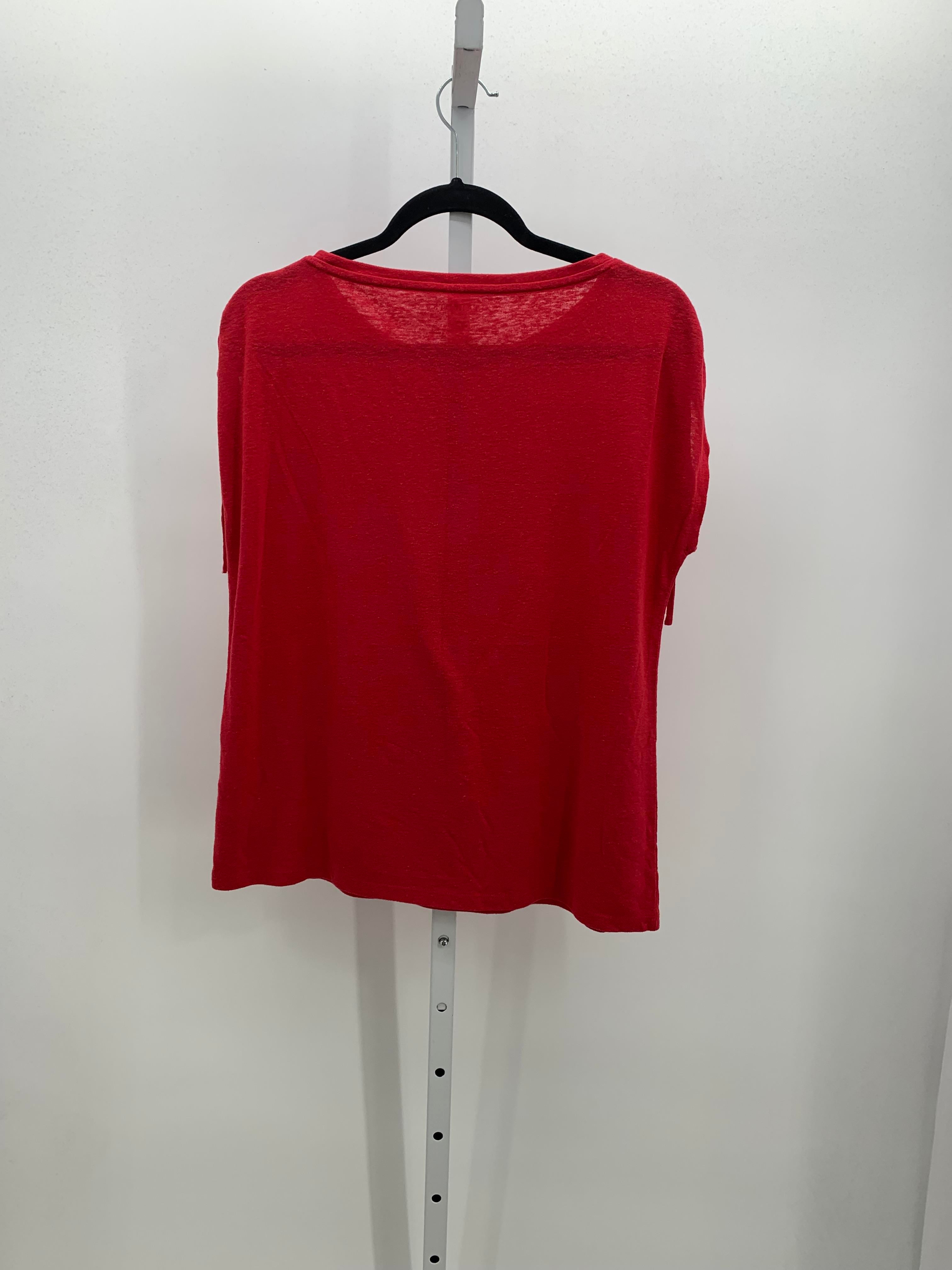 Talbots Size Large Petite Petite Short Sleeve Shirt