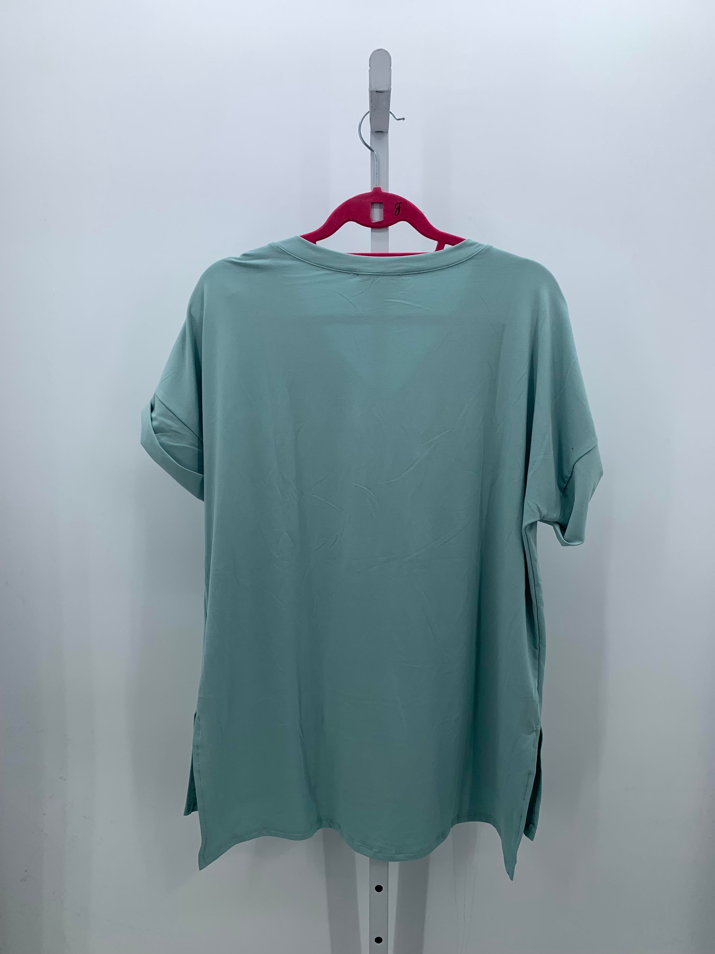 Zenana Size Small Misses Short Sleeve Shirt