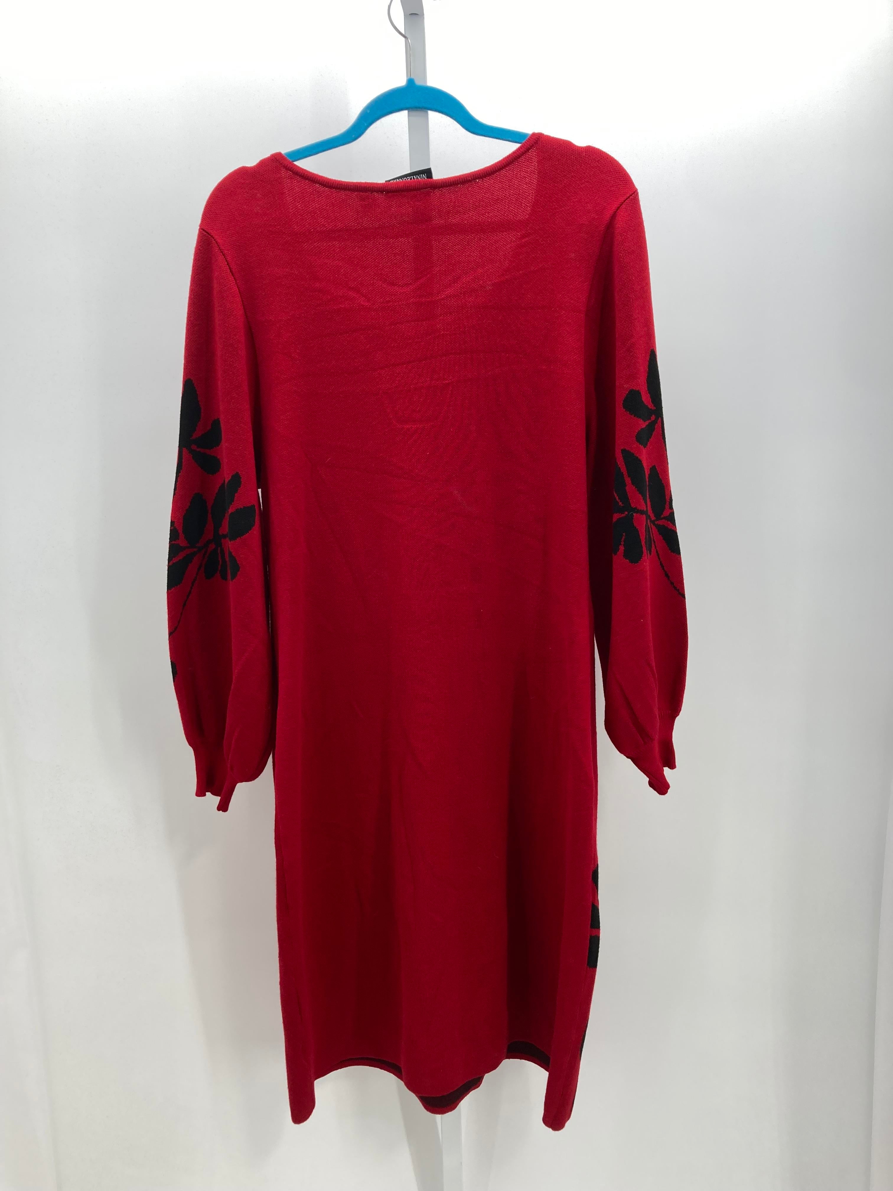 Size Extra Large Misses Long Sleeve Dress