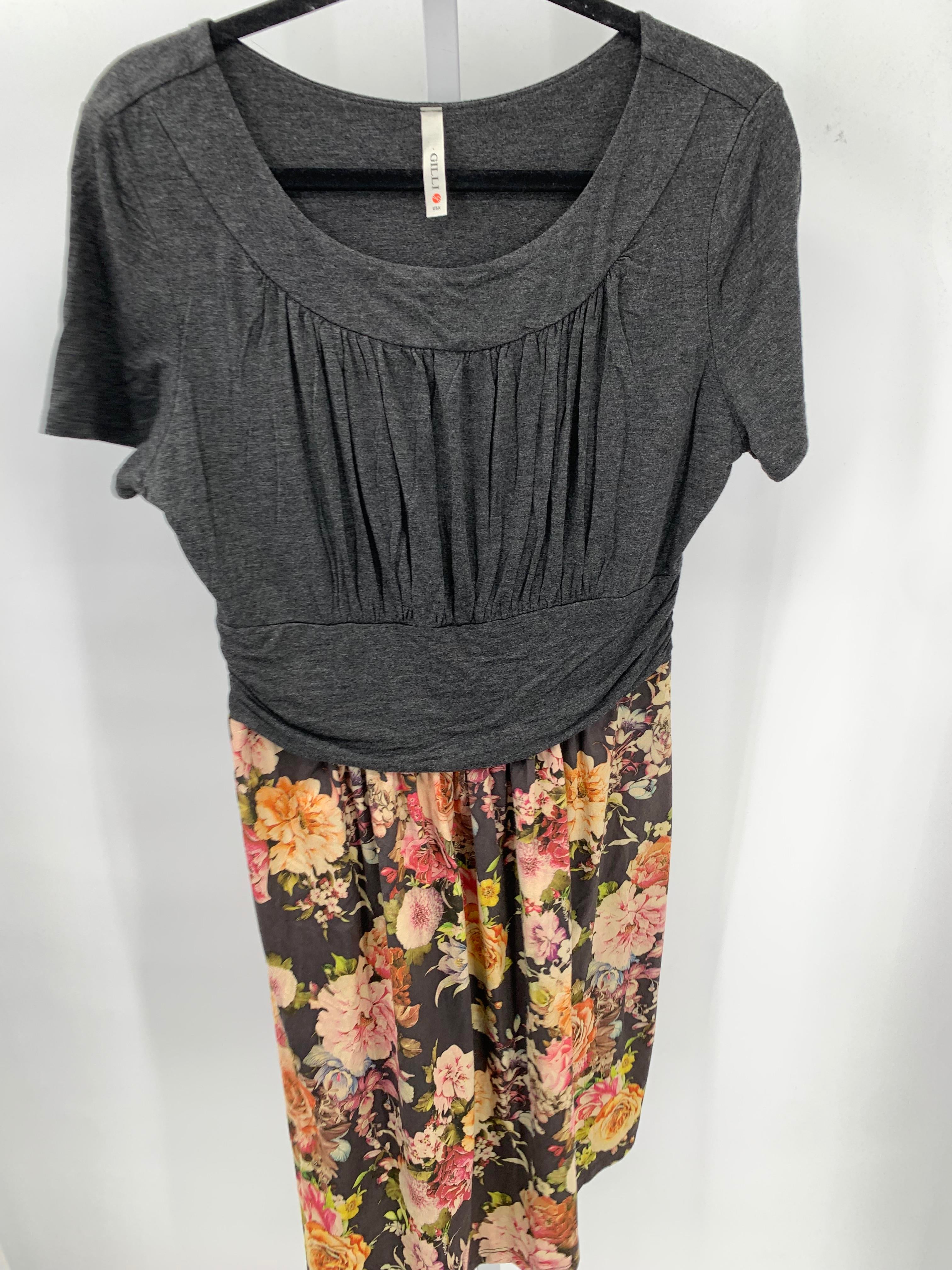 Gilli Size Extra Large Misses Short Sleeve Dress