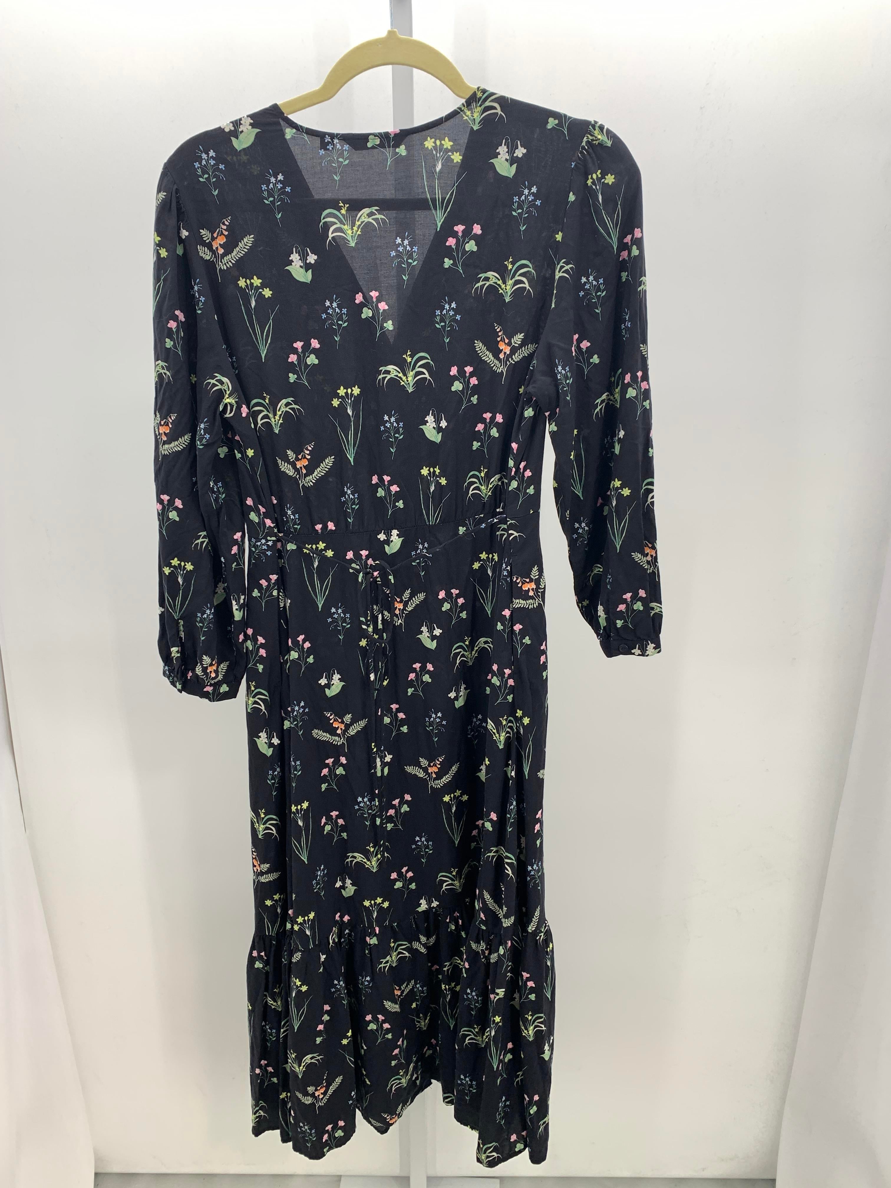 Uniqlo Size Medium Misses 3/4 Sleeve Dress