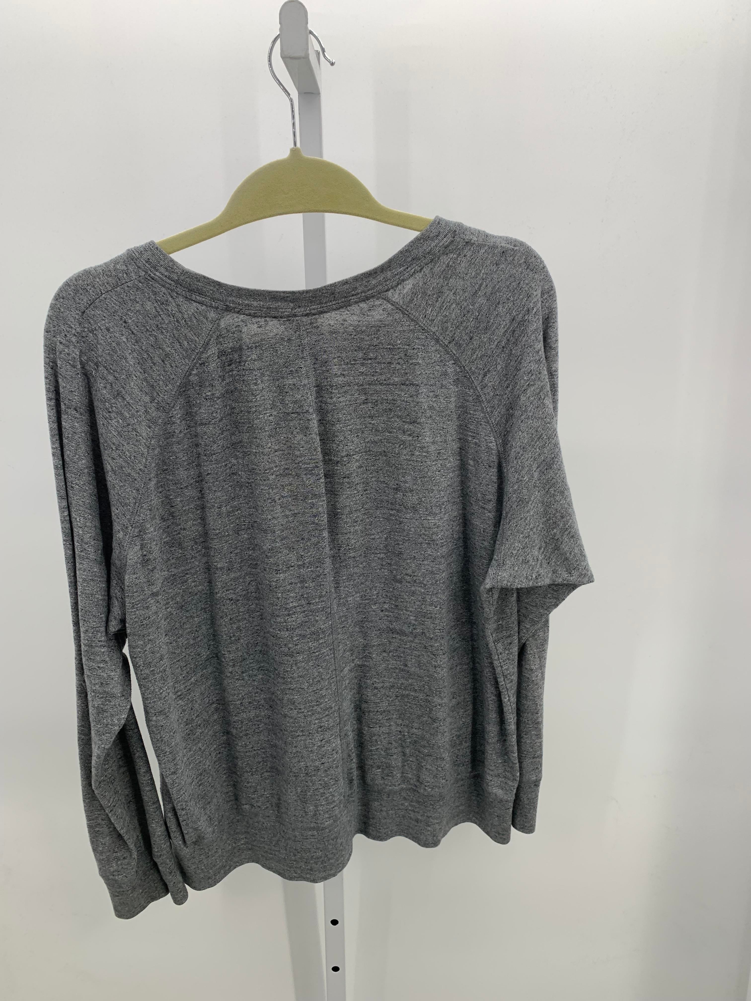 Nike Size 1X Womens Long Sleeve Shirt