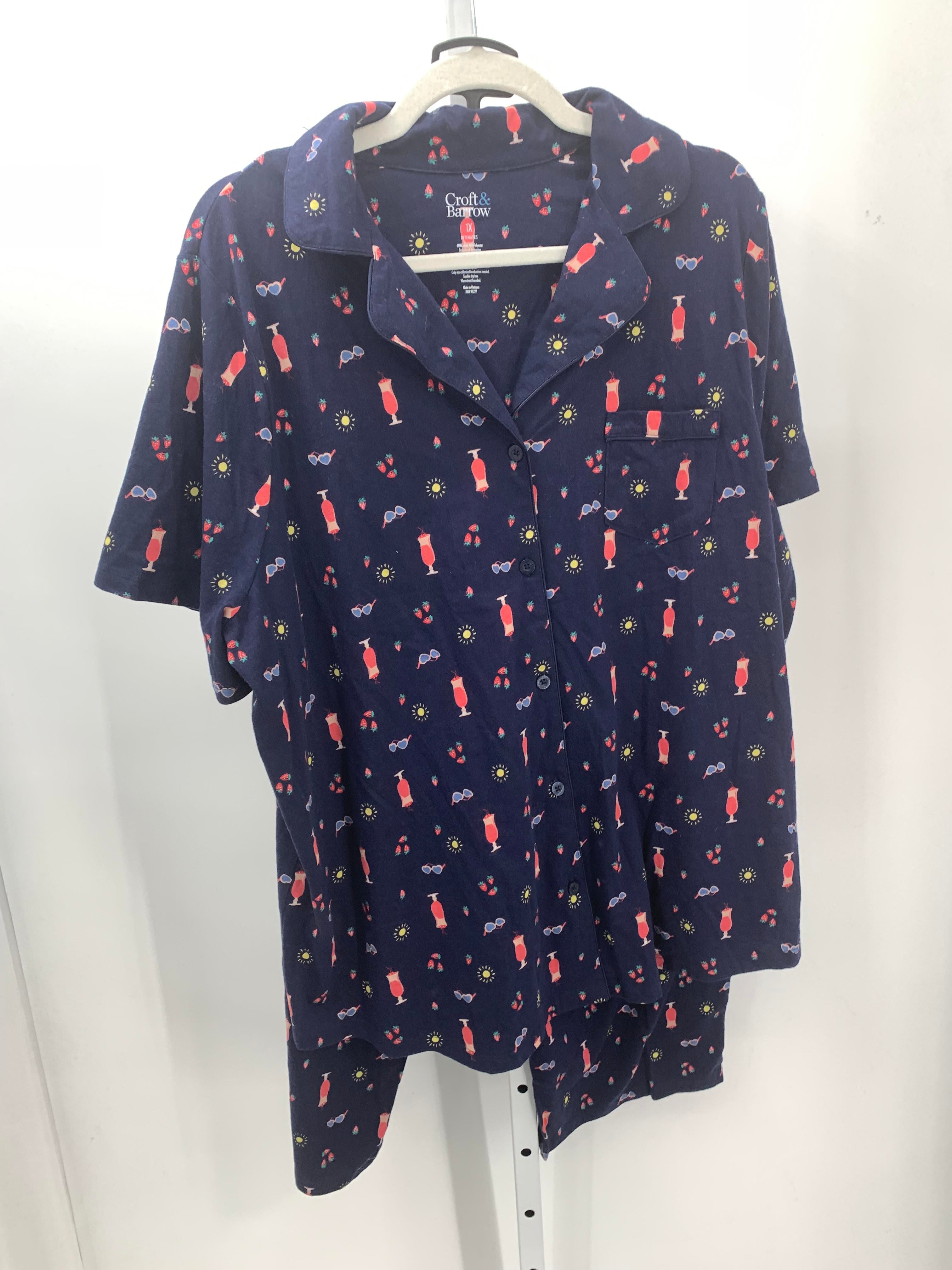 Croft & Barrow Size 1X Womens Pajamas
