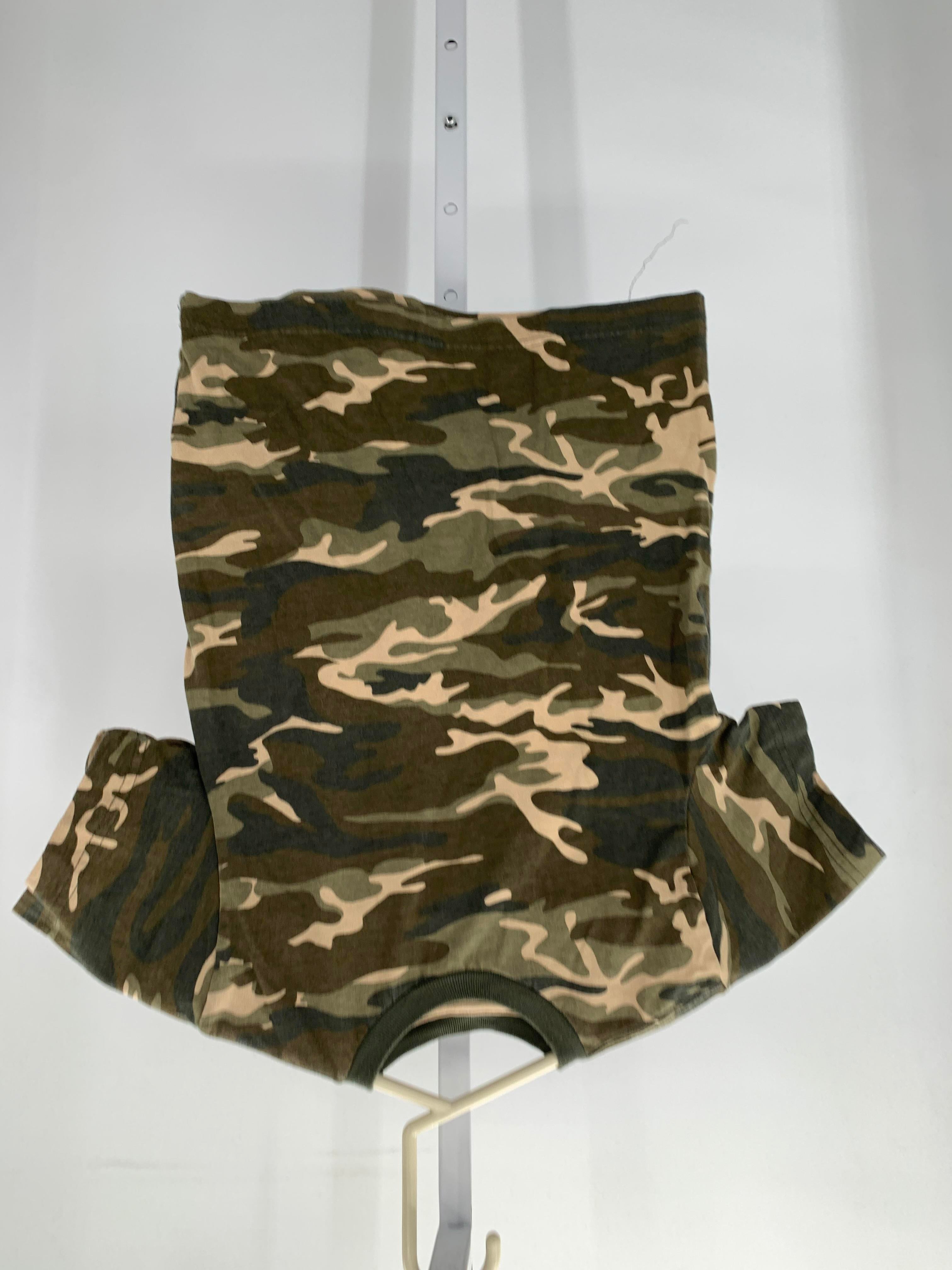 CAMO KNIT TEE