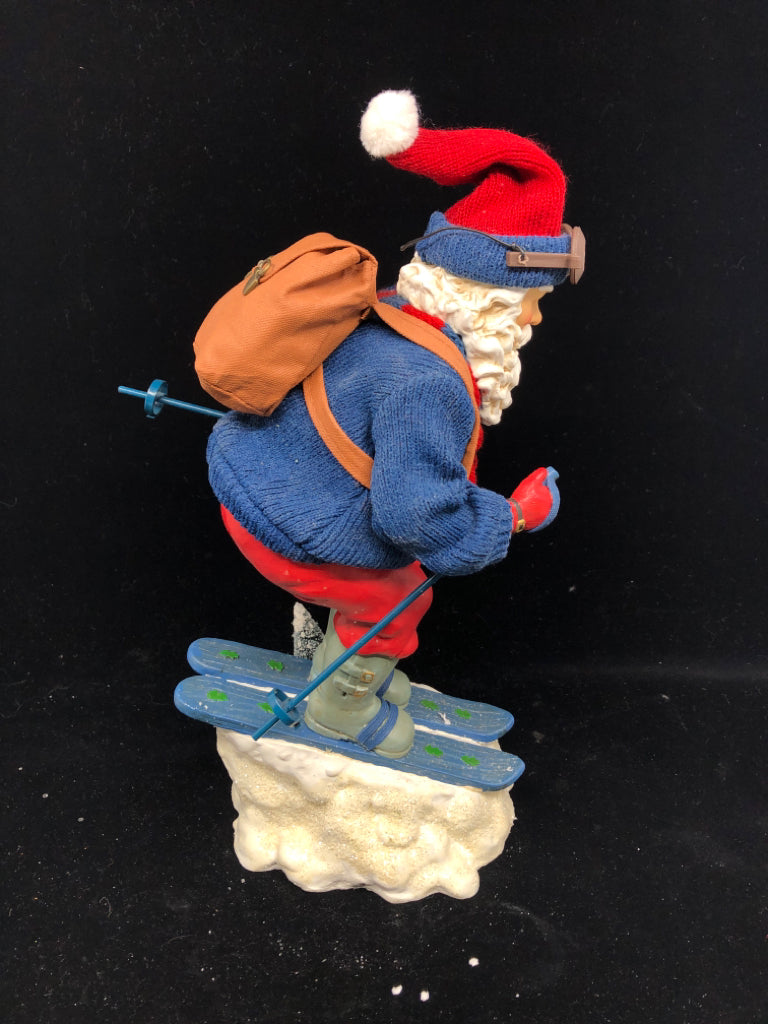 CLOTHTIQUE SKIING SANTA W BOX.